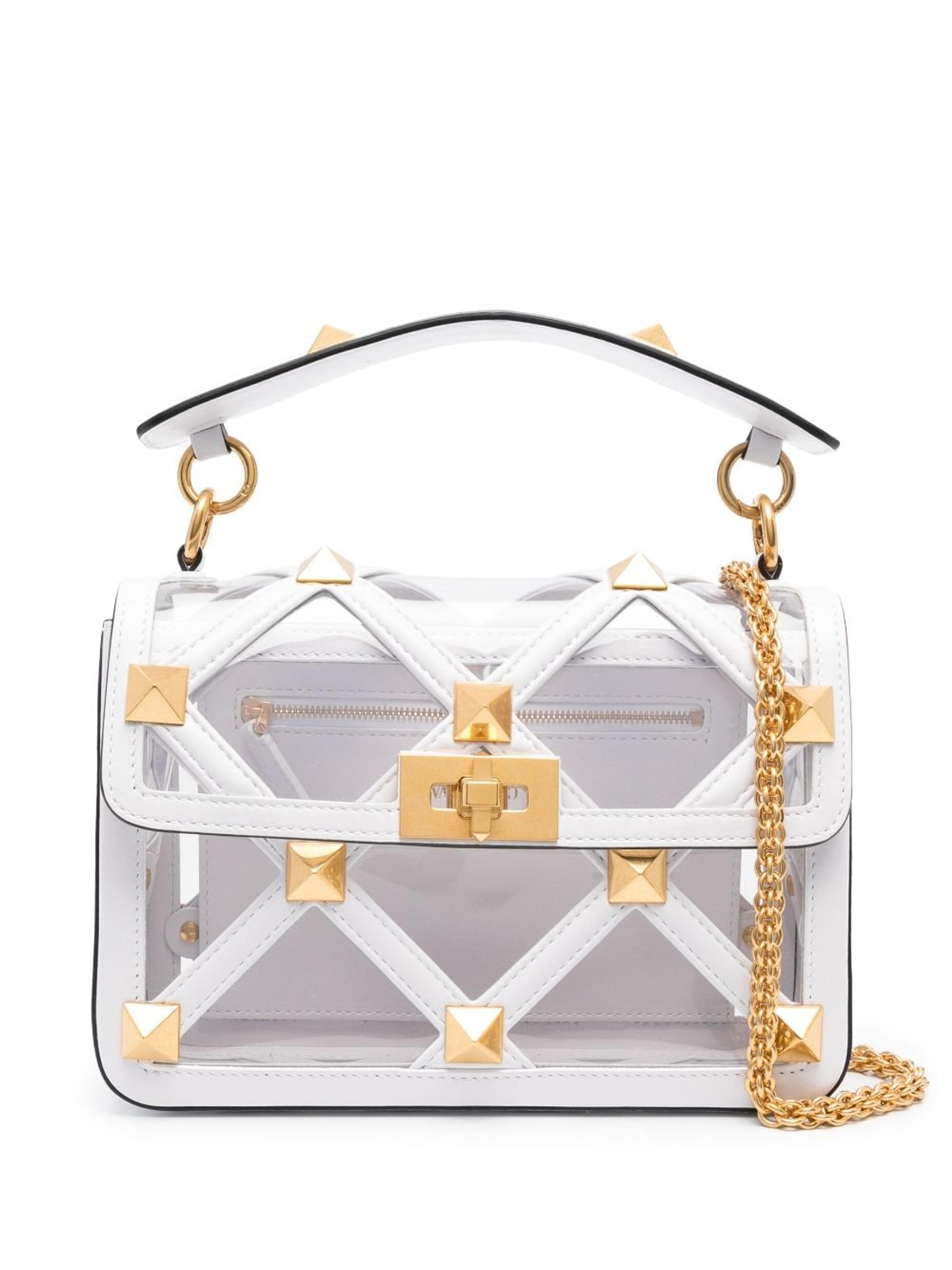 Valentino Garavani Roman Stud Shoulder Bag - Farfetch