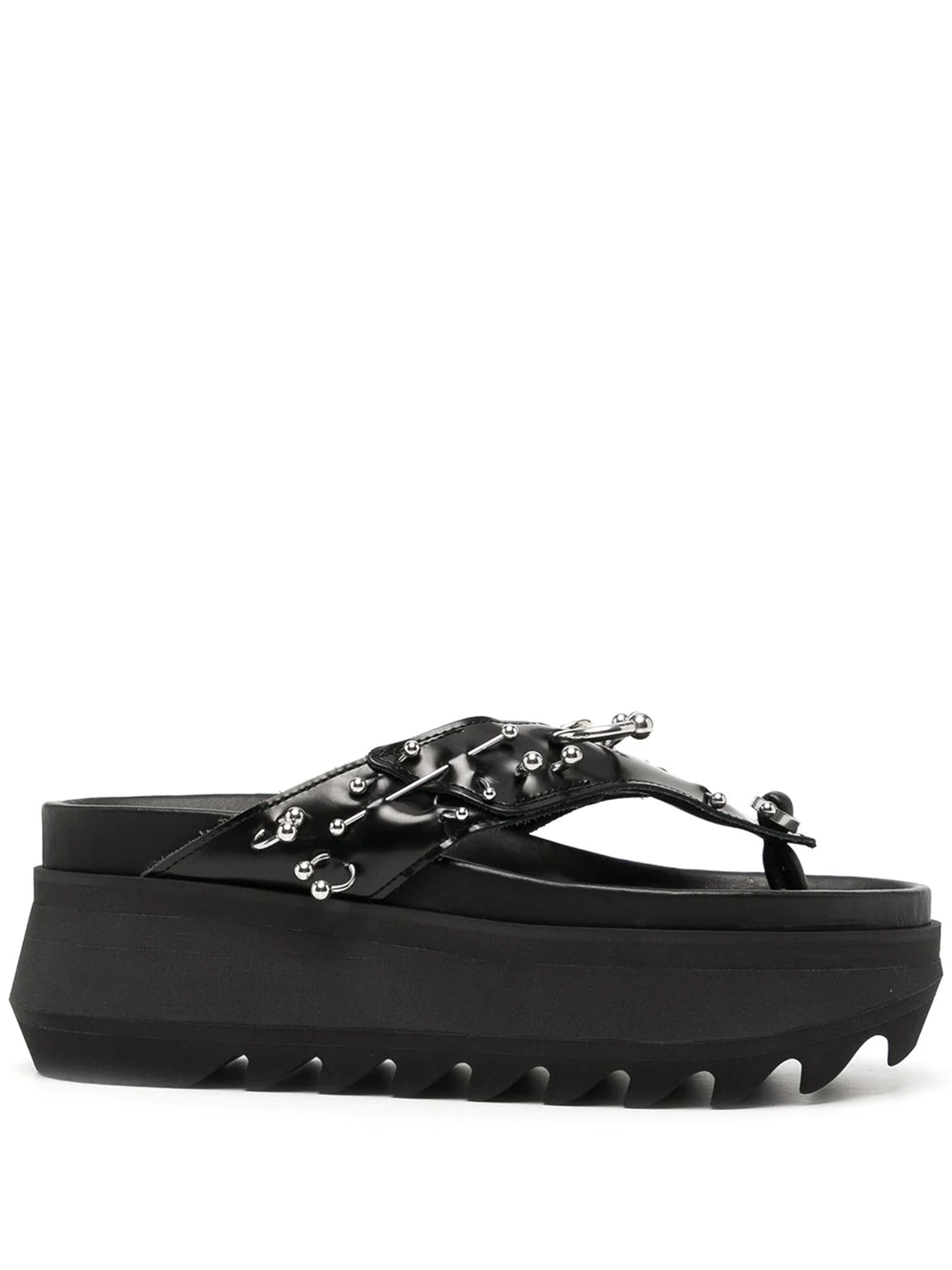 Sacai Barbell Embellished Platform Sandals - Farfetch