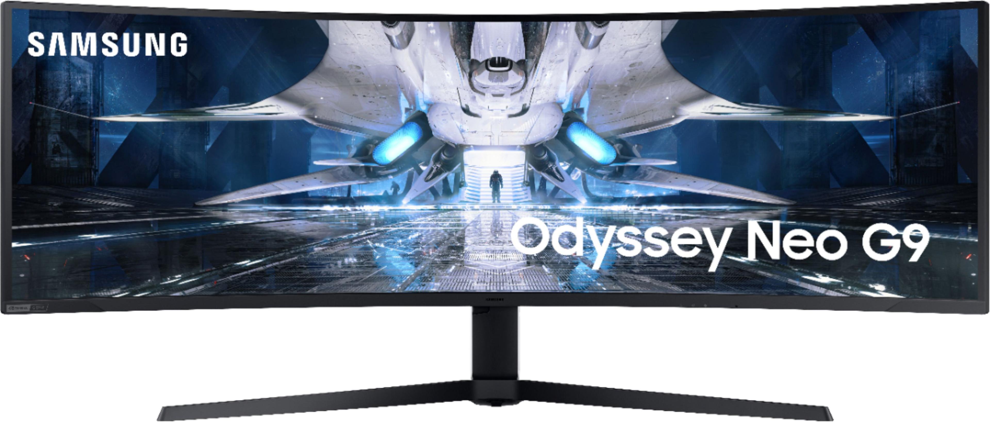 Samsung AG900 Series Odyssey Neo G9 49" LED Curved QHD G-SYNC Gaming Monitor Black LS49AG952NNXZA - Best Buy