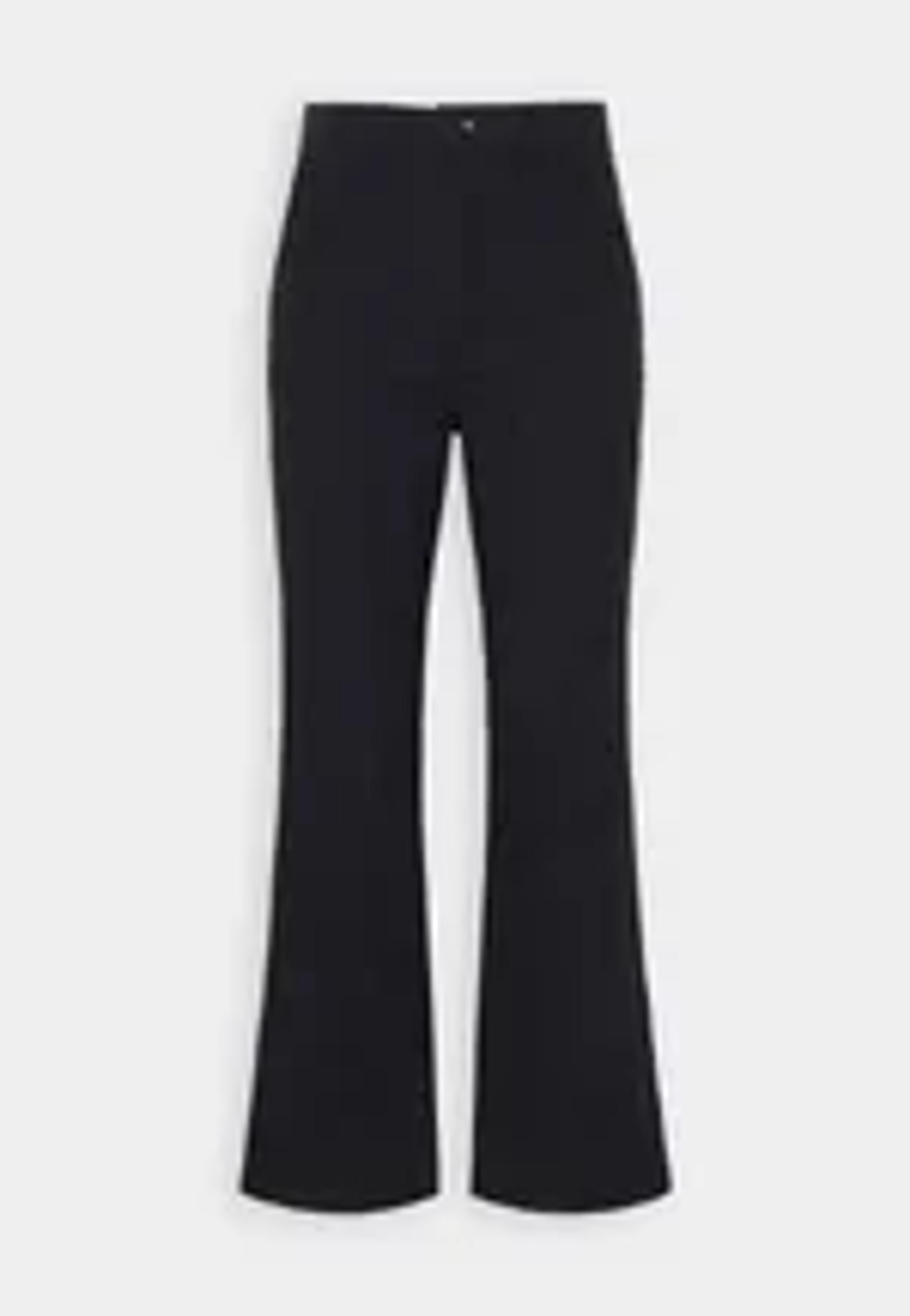 Monki Flared Jeans - black - Zalando.co.uk