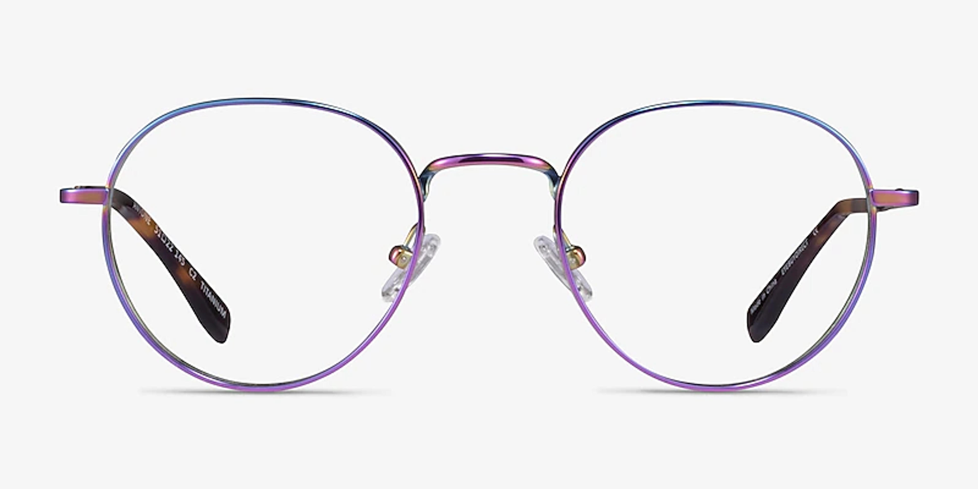 Antone Round Rainbow Full Rim Eyeglasses | EyeBuyDirect