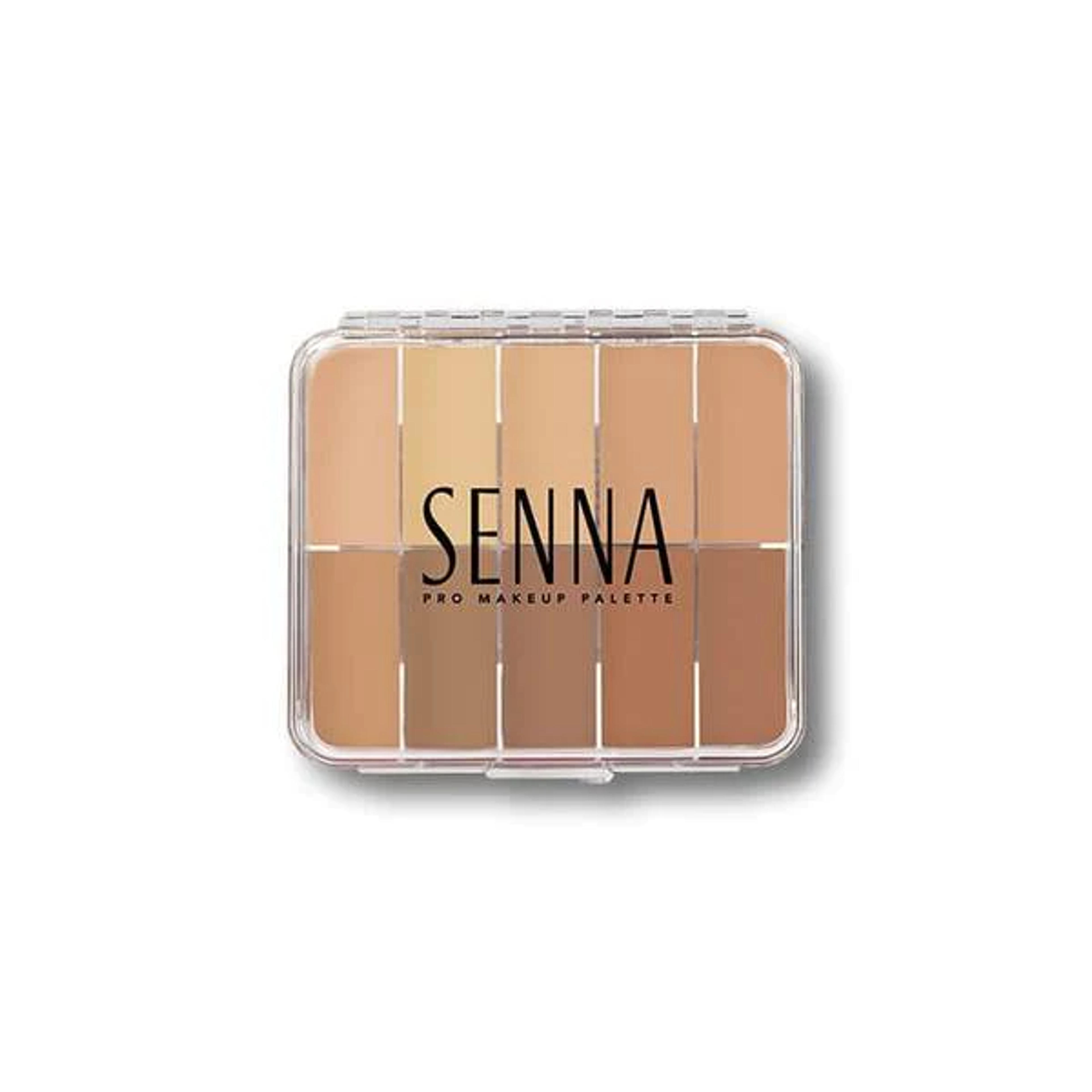 Senna Mini SlipCover Cream to Powder Foundation Palette | Camera Ready Cosmetics