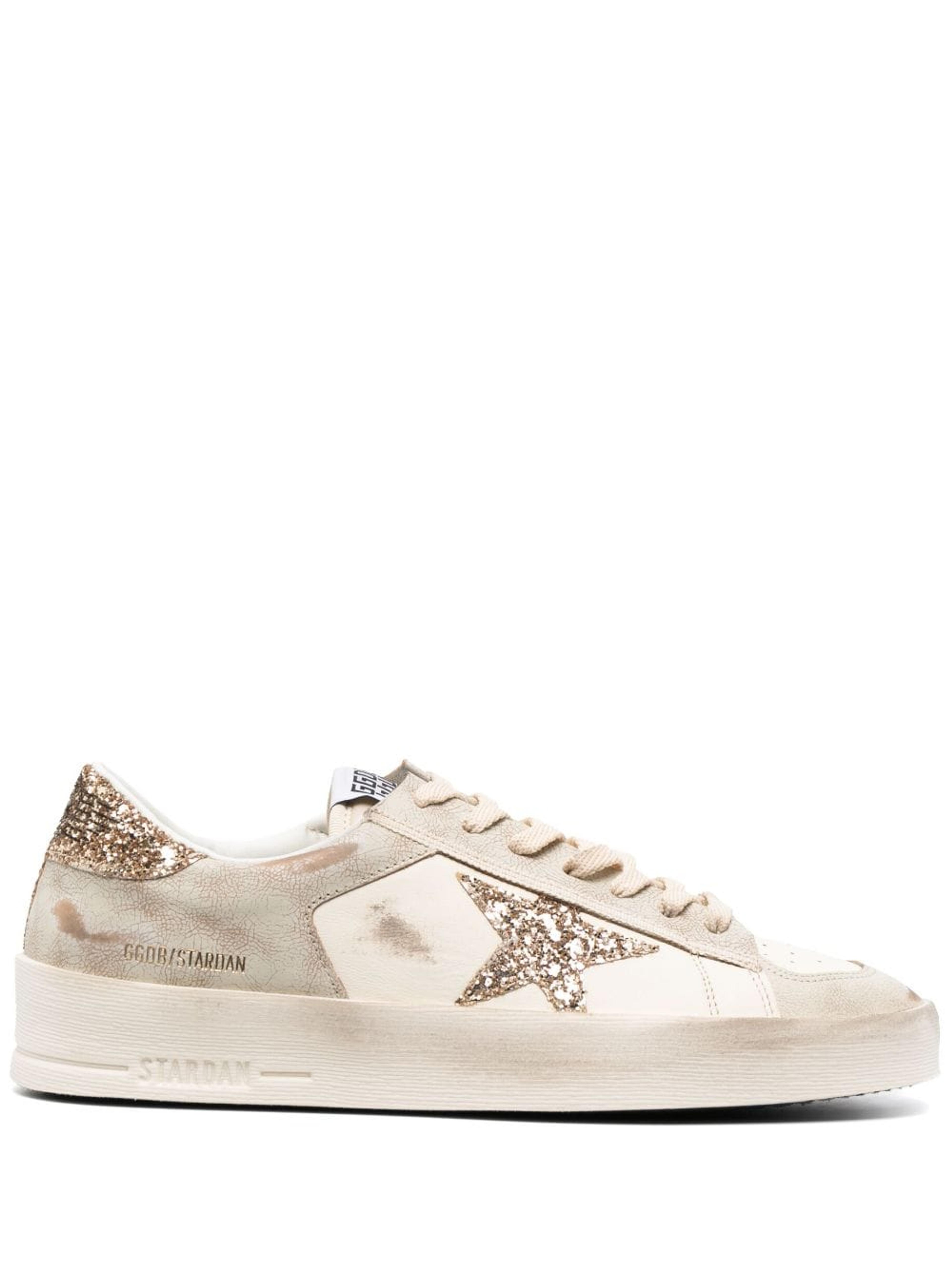 Golden Goose star-patch lace-up Sneakers - Farfetch