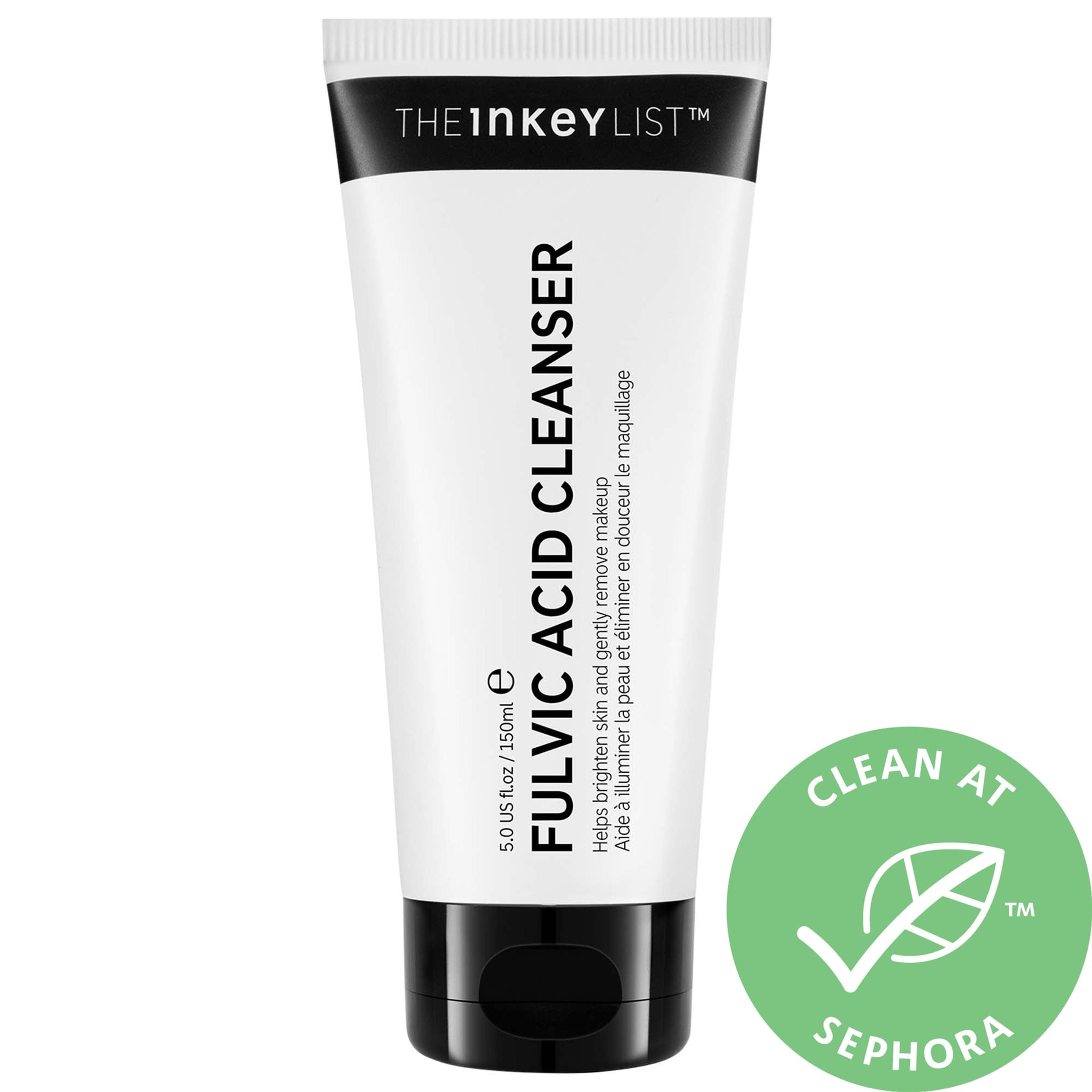 Fulvic Acid Brightening Cleanser - The INKEY List | Sephora