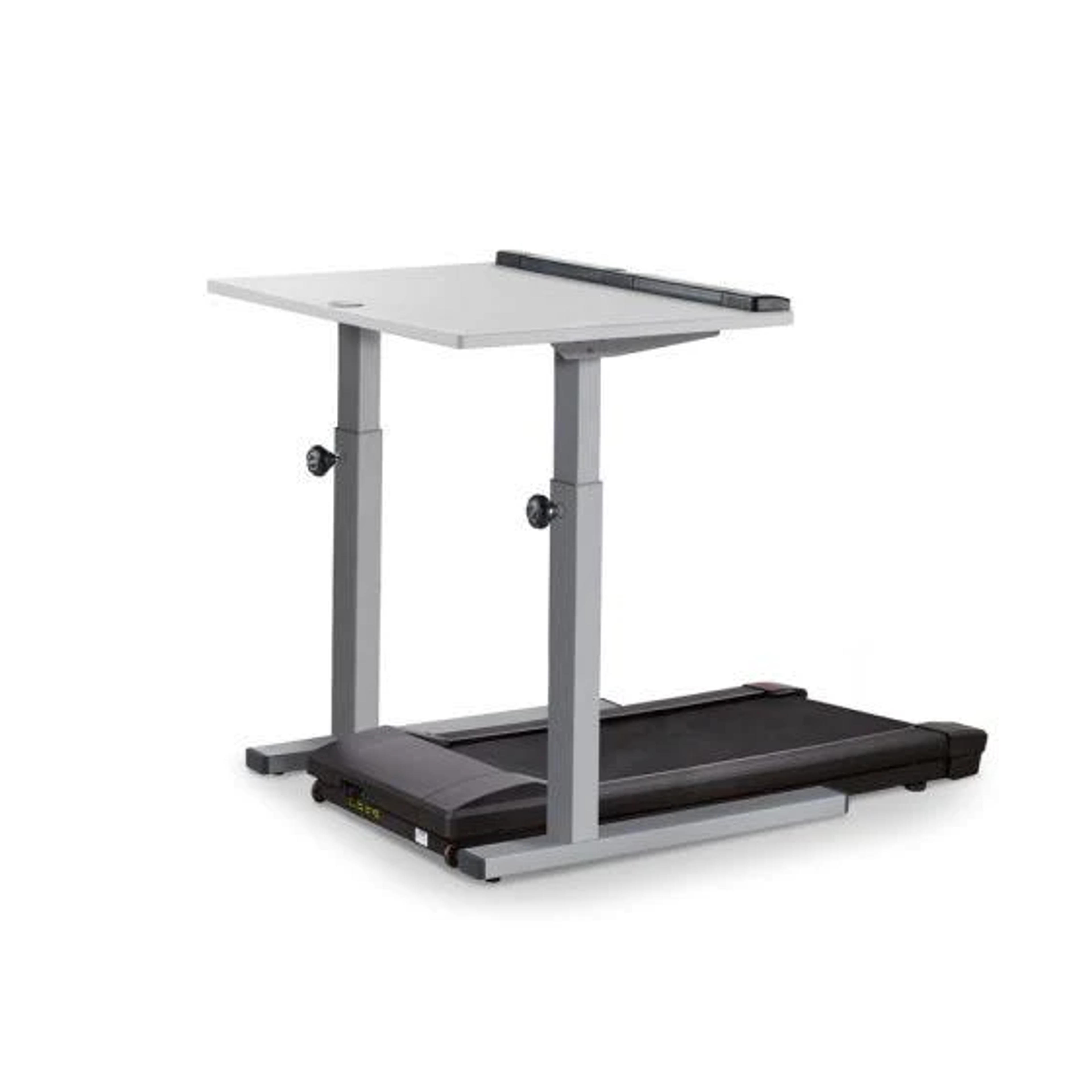 TR800-Classic Treadmill Desk - Modern White / 38" / Charcoal