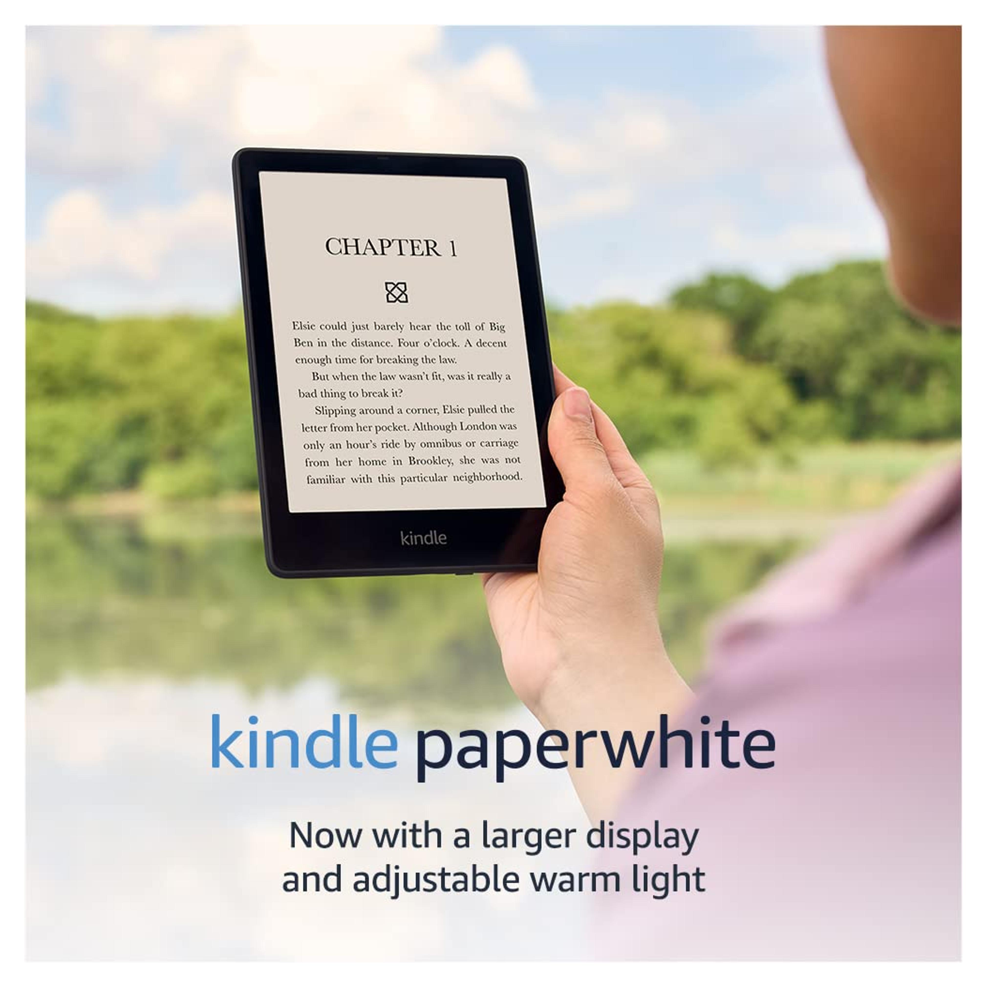 Kindle Paperwhite (16 GB) – Now with a 6.8" display and adjustable warm light – Black