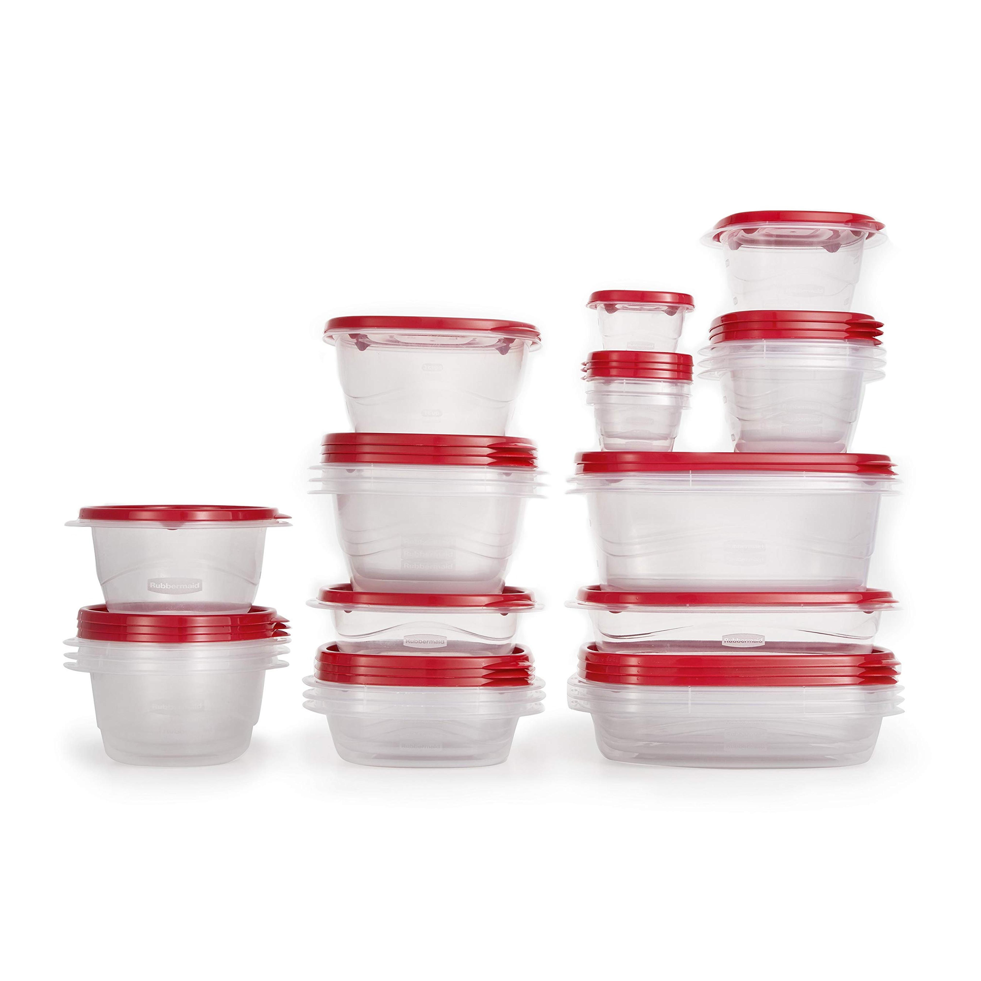 Amazon.com: Rubbermaid TakeAlongs Food Storage Containers, 52 Pieces, Ruby Red : Everything Else