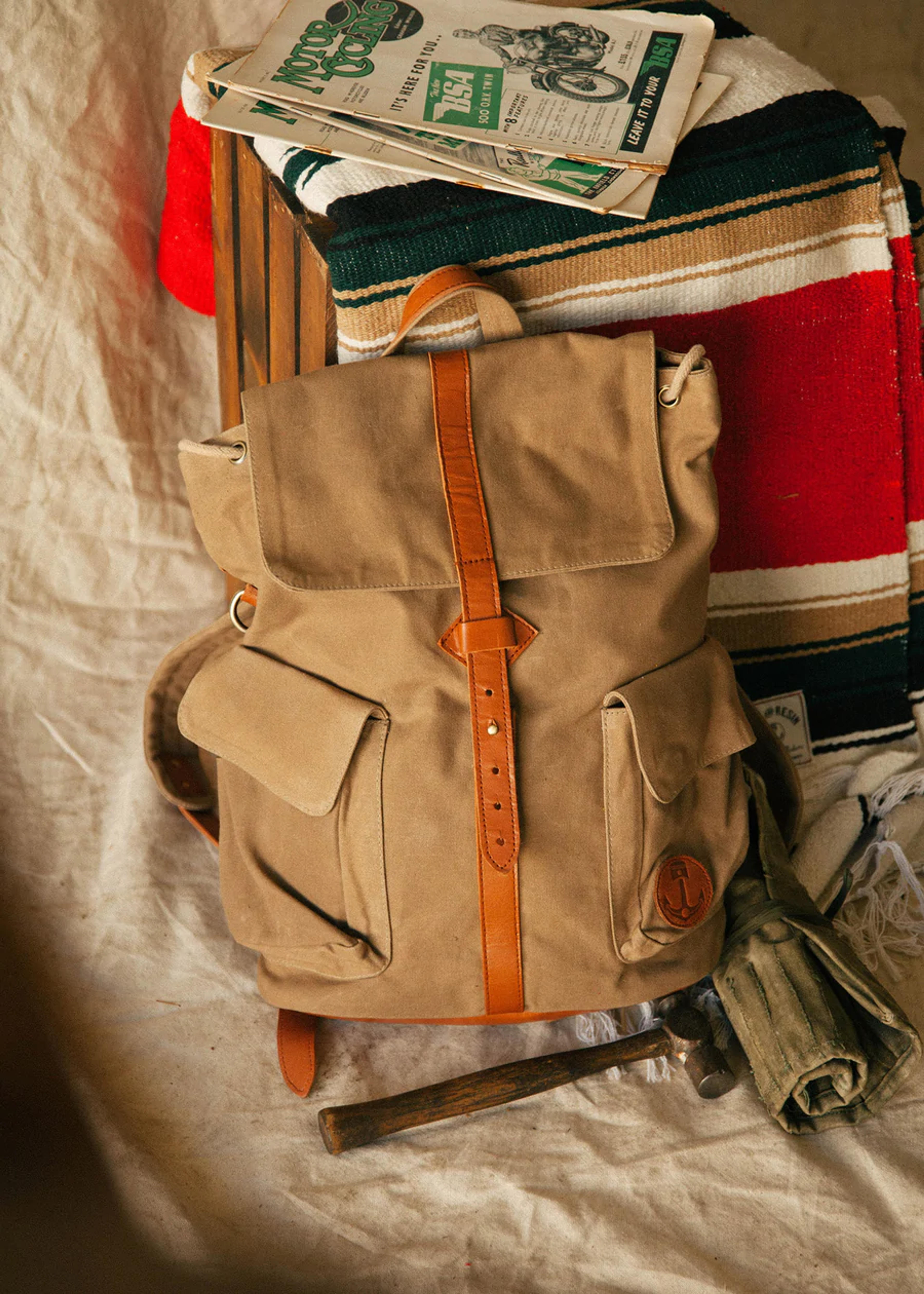 The Journey Bag – Iron & Resin