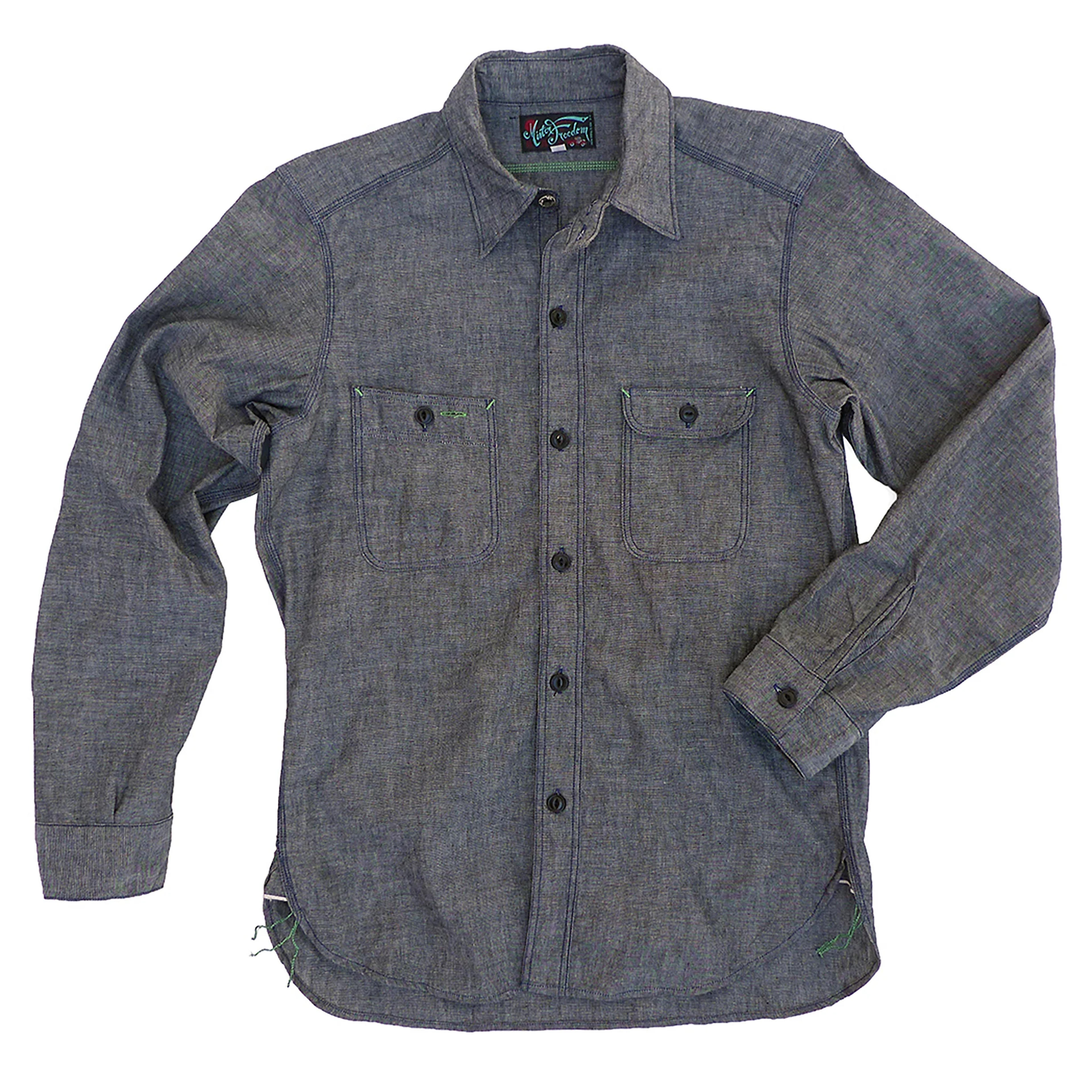 Nixon Shirt - Black Chambray | MFSC - Shirt