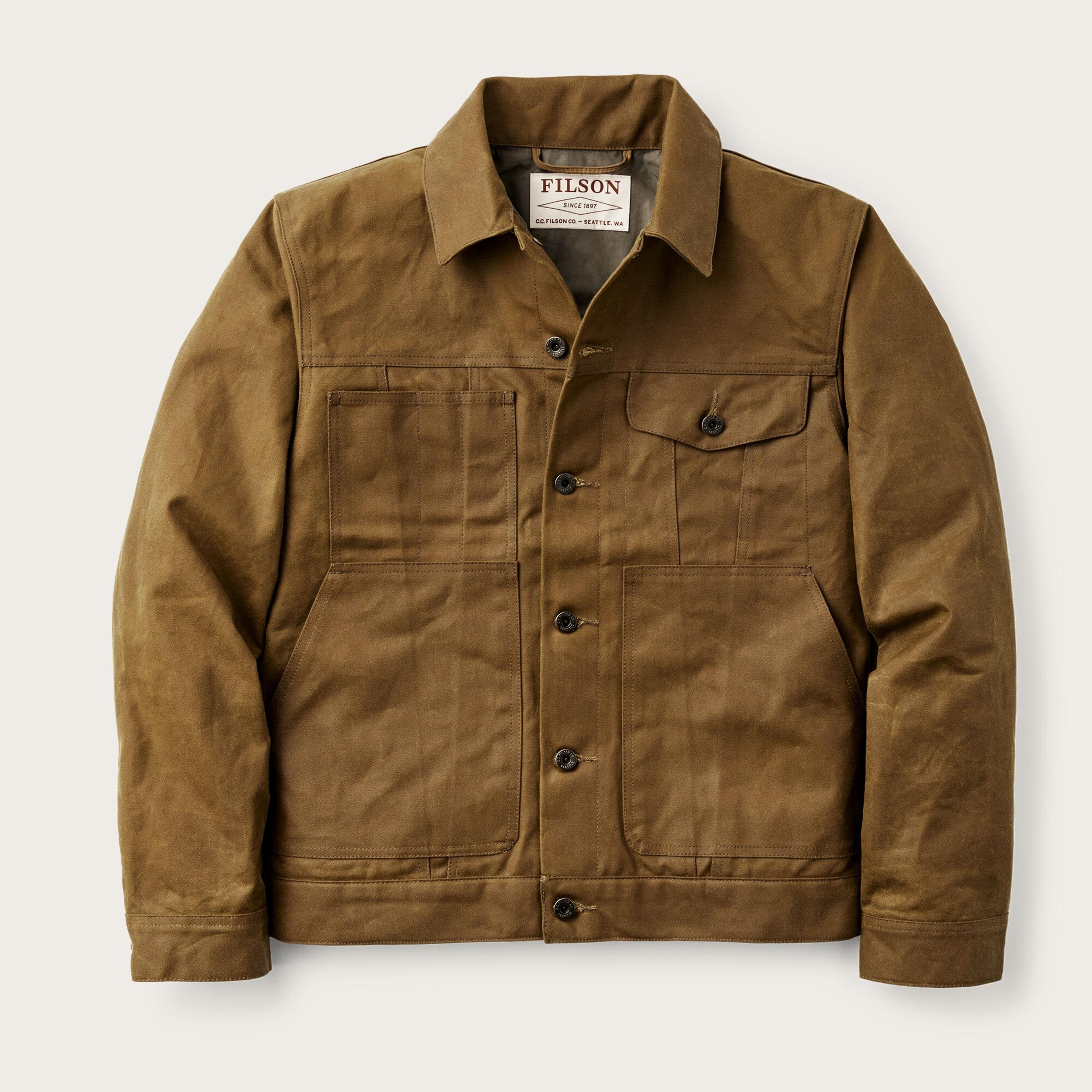 TIN CLOTH SHORT LINED CRUISER JACKET – Filson Europe