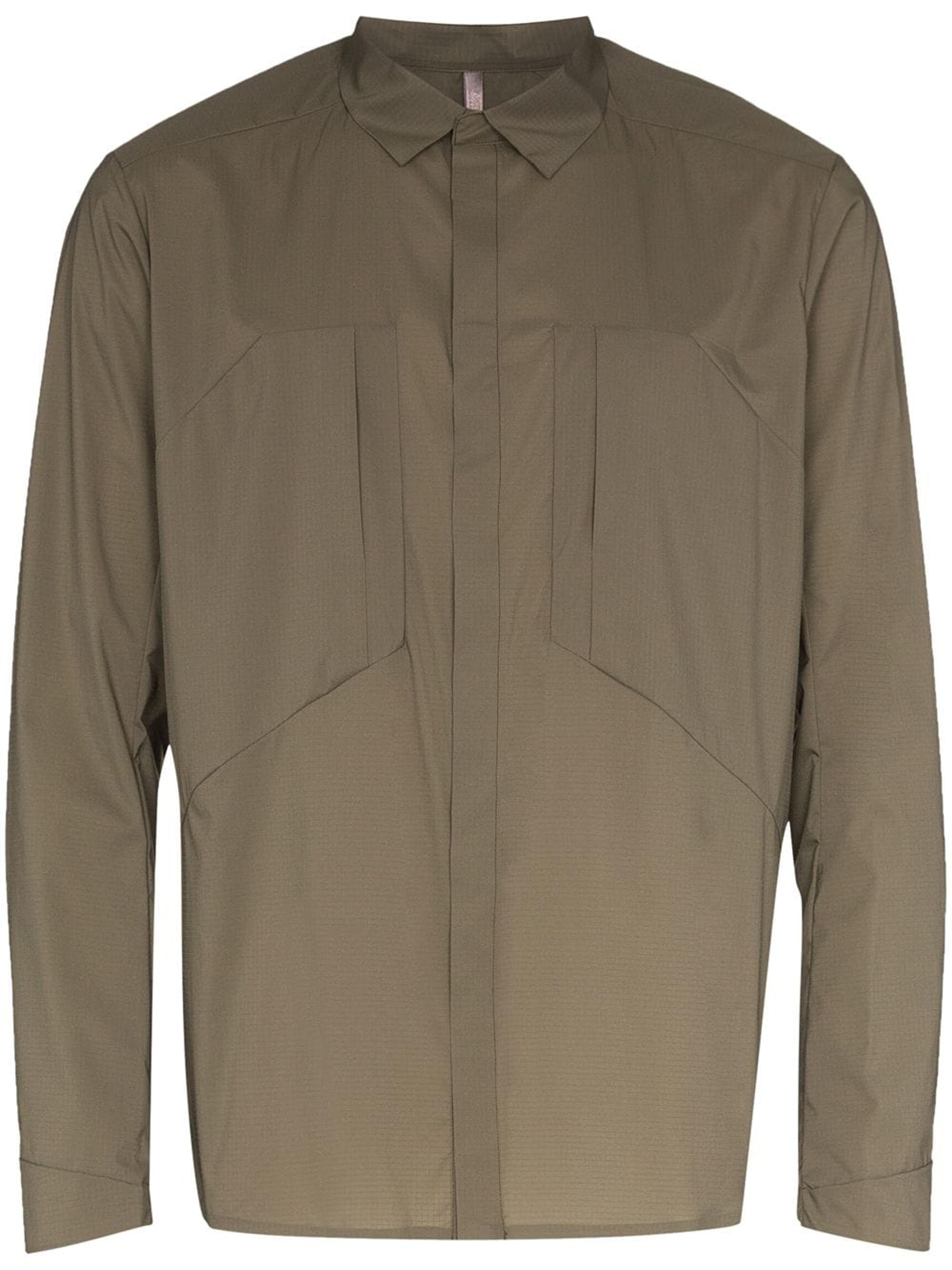 Shop Veilance zipped shirt jacket with Express Delivery - FARFETCH