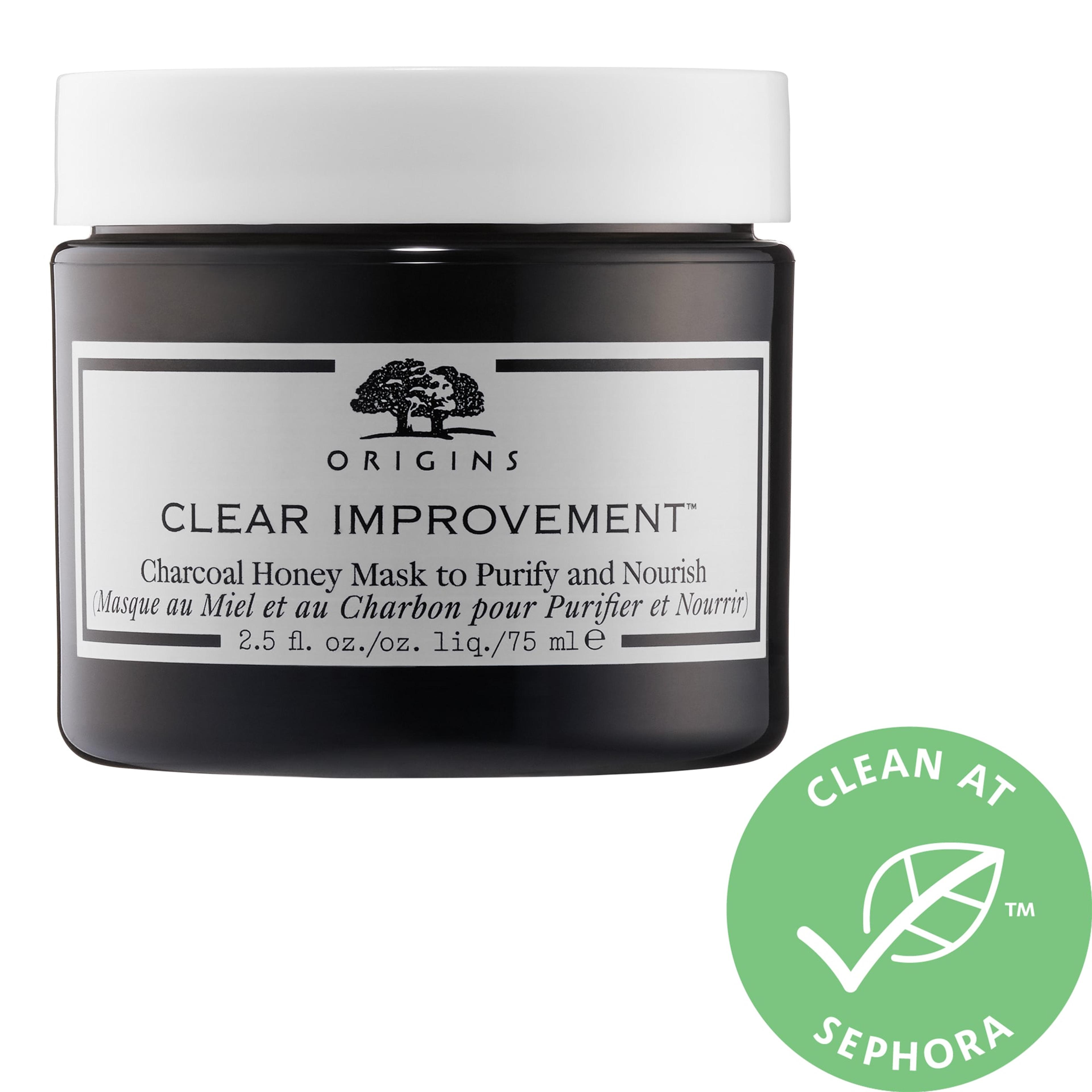 Clear Improvement™ Charcoal Honey Mask to Purify and Nourish - Origins | Sephora