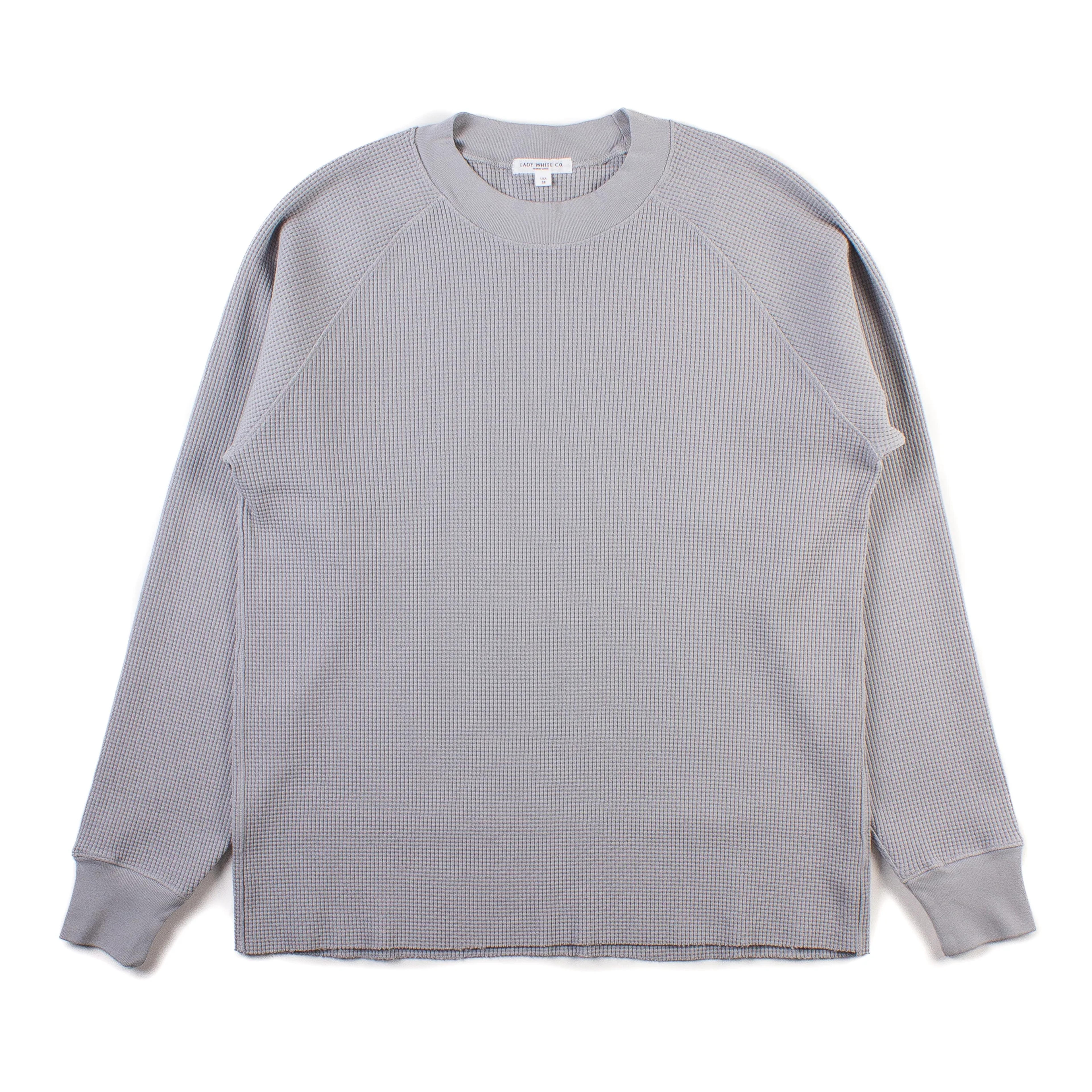 Raglan Thermal - Foggy Blue | North American Quality Purveyors