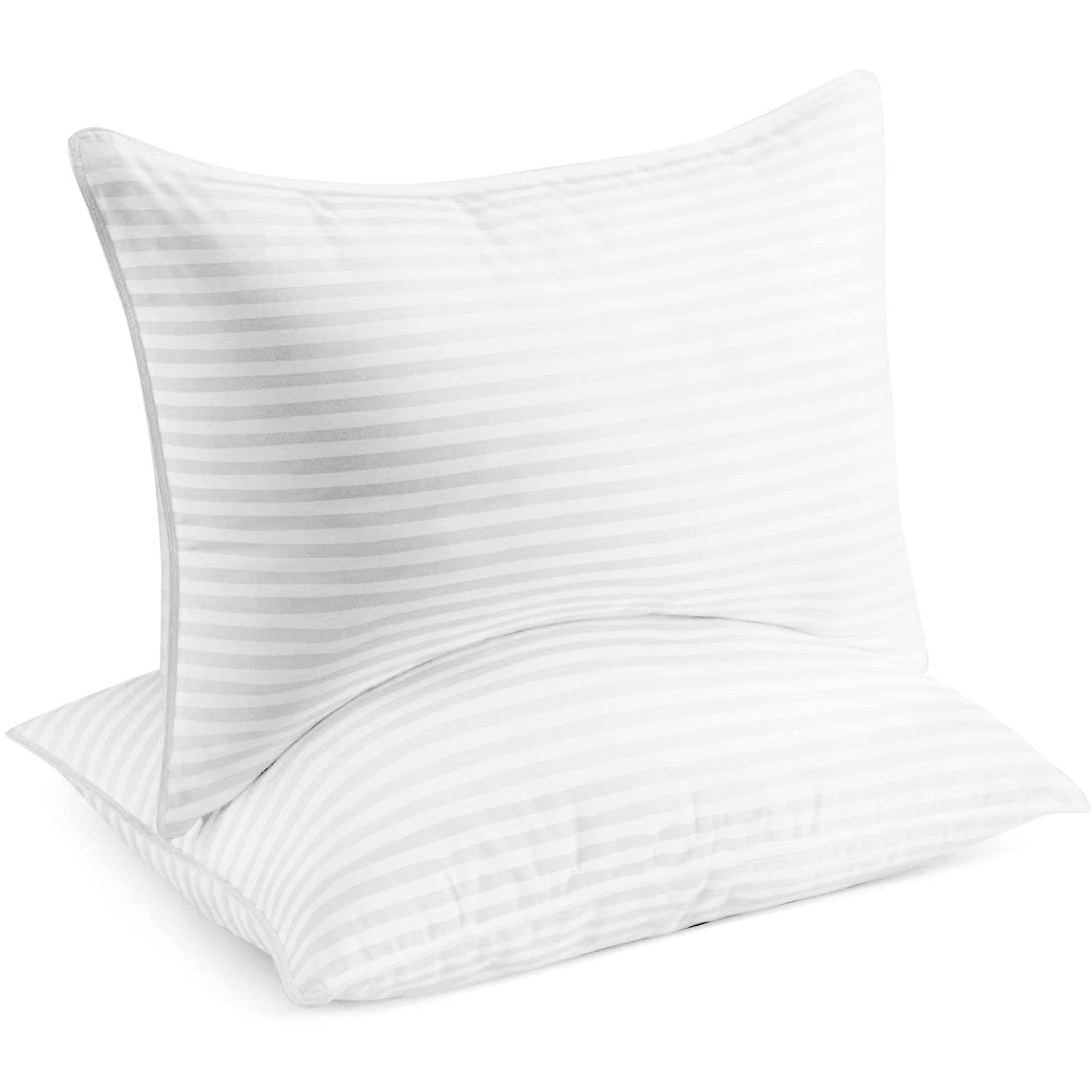 Beckham Luxury Linens Beckham Hotel Collection Gel Pillow (2-Pack) - Luxury Plush Gel Pillow - Dust Mite Resistant & Hypoallergenic - Queen