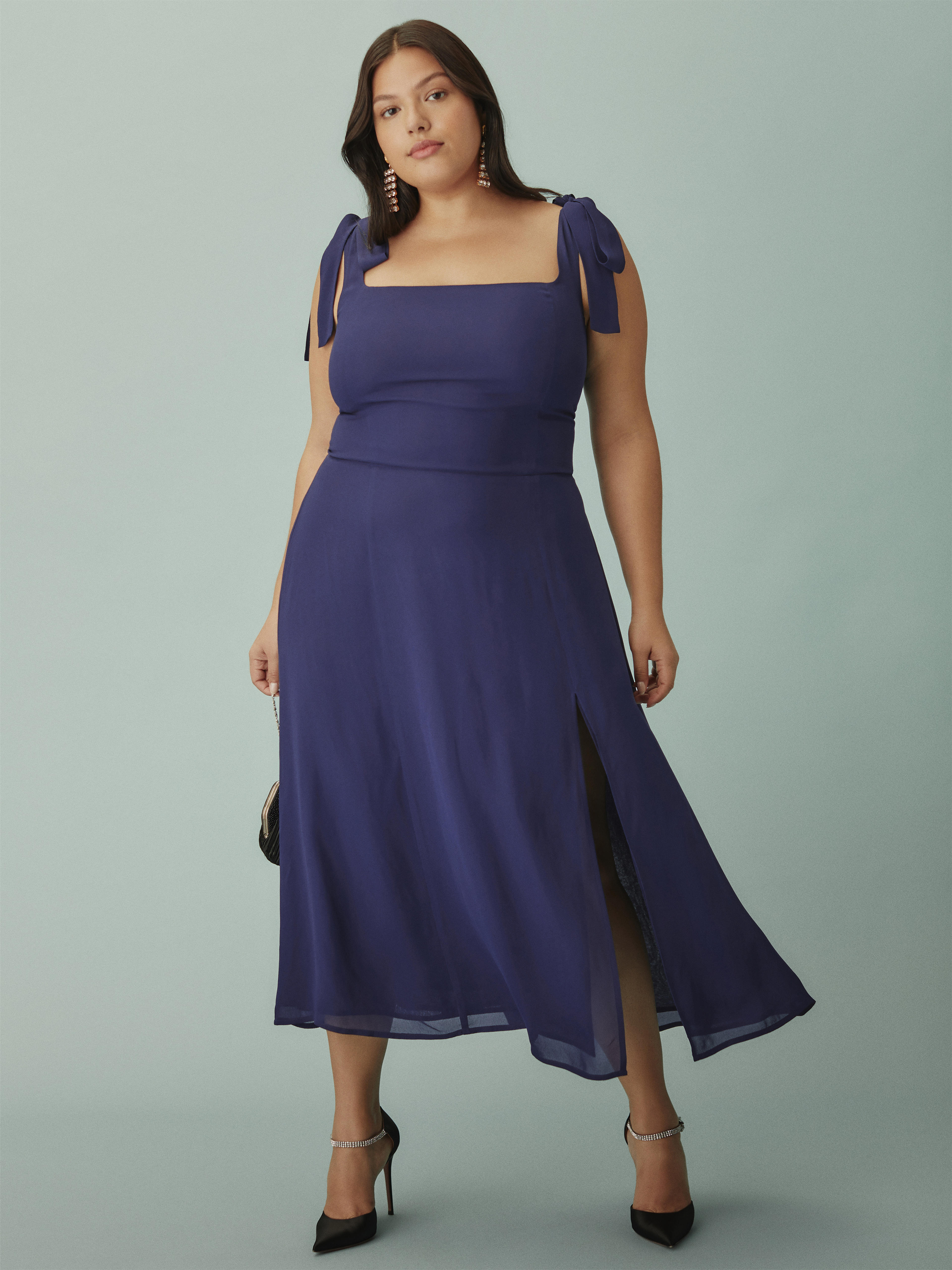 Twilight Dress Es - Sleeveless Midi Georgette | Reformation