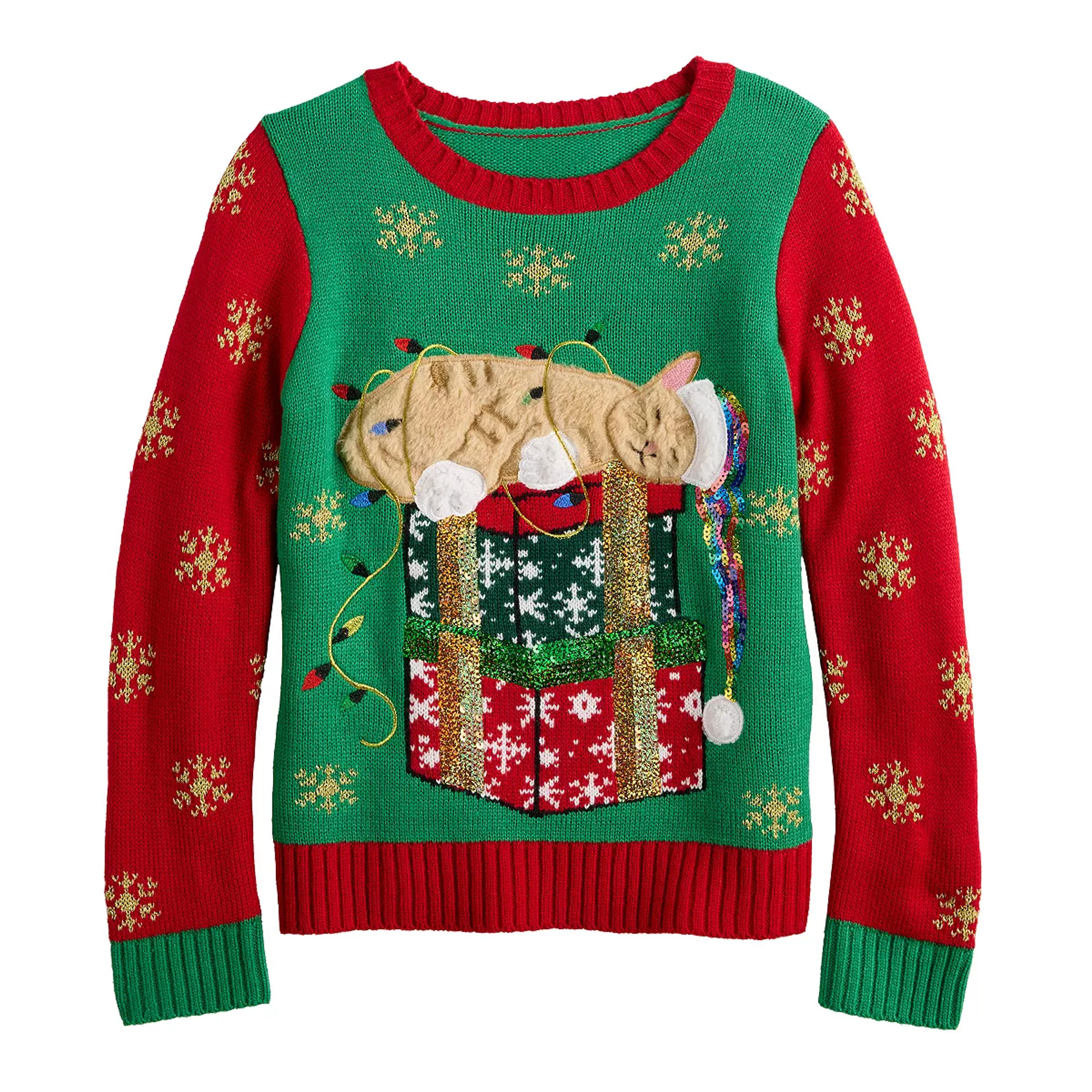 Girl 7-16 Celebrate Together Christmas Sweater