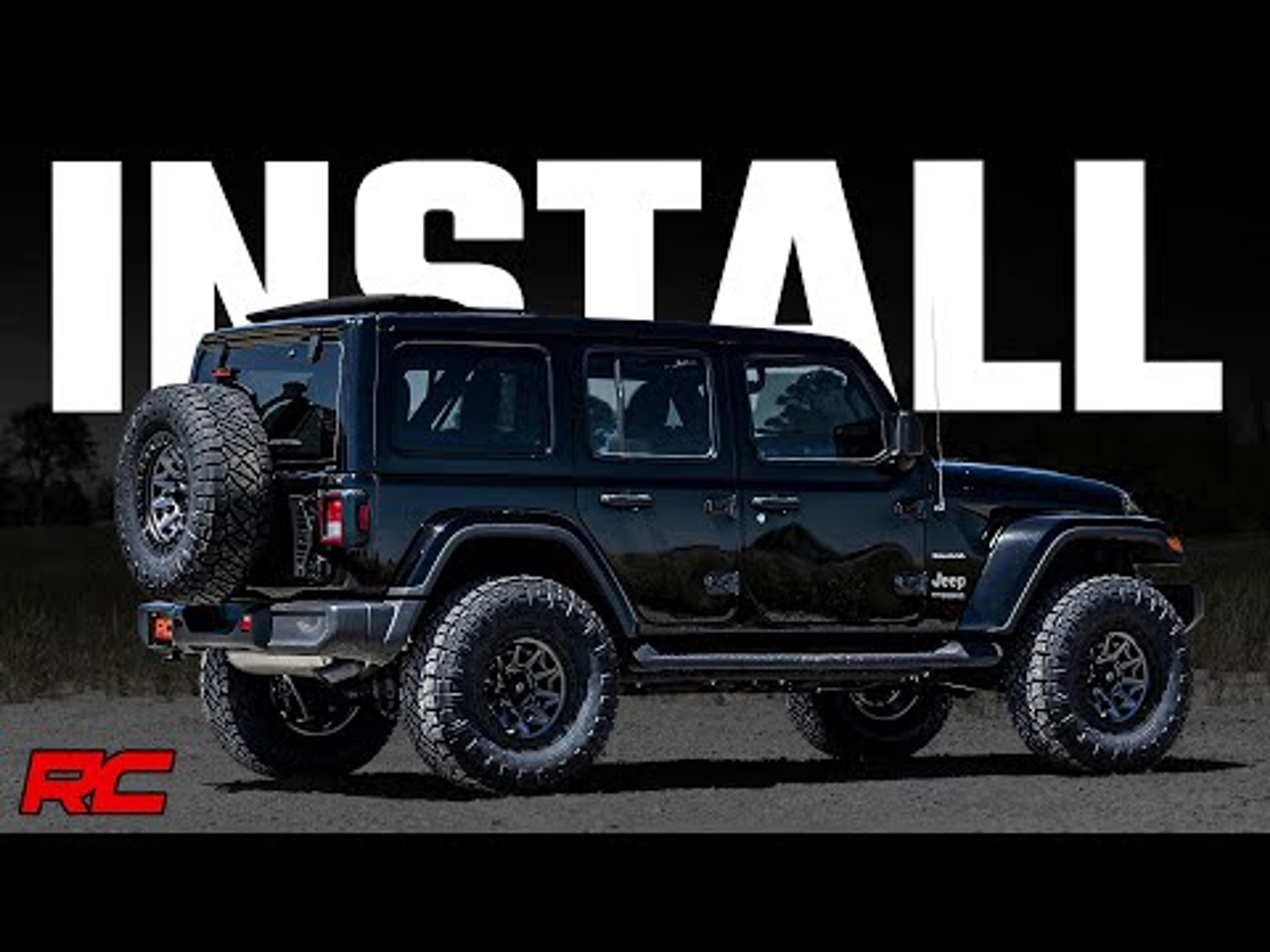 2.5 Inch Lift Kit | Coils | Jeep Wrangler Unlimited 4WD (2024)