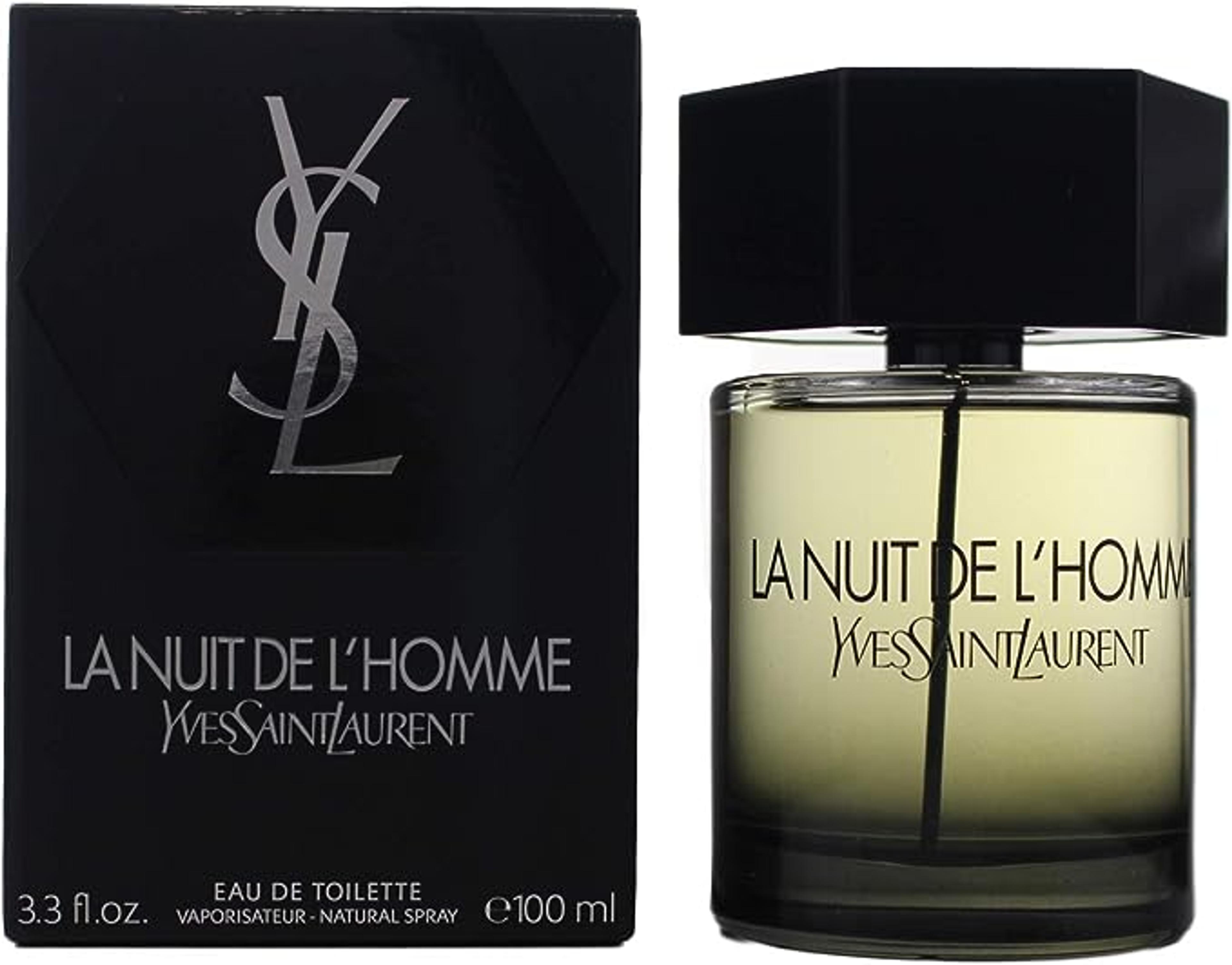 Yves Saint Laurent La Nuit de l'Homme - Eau de Toilette Spray, 100 ml : Amazon.it: Bellezza