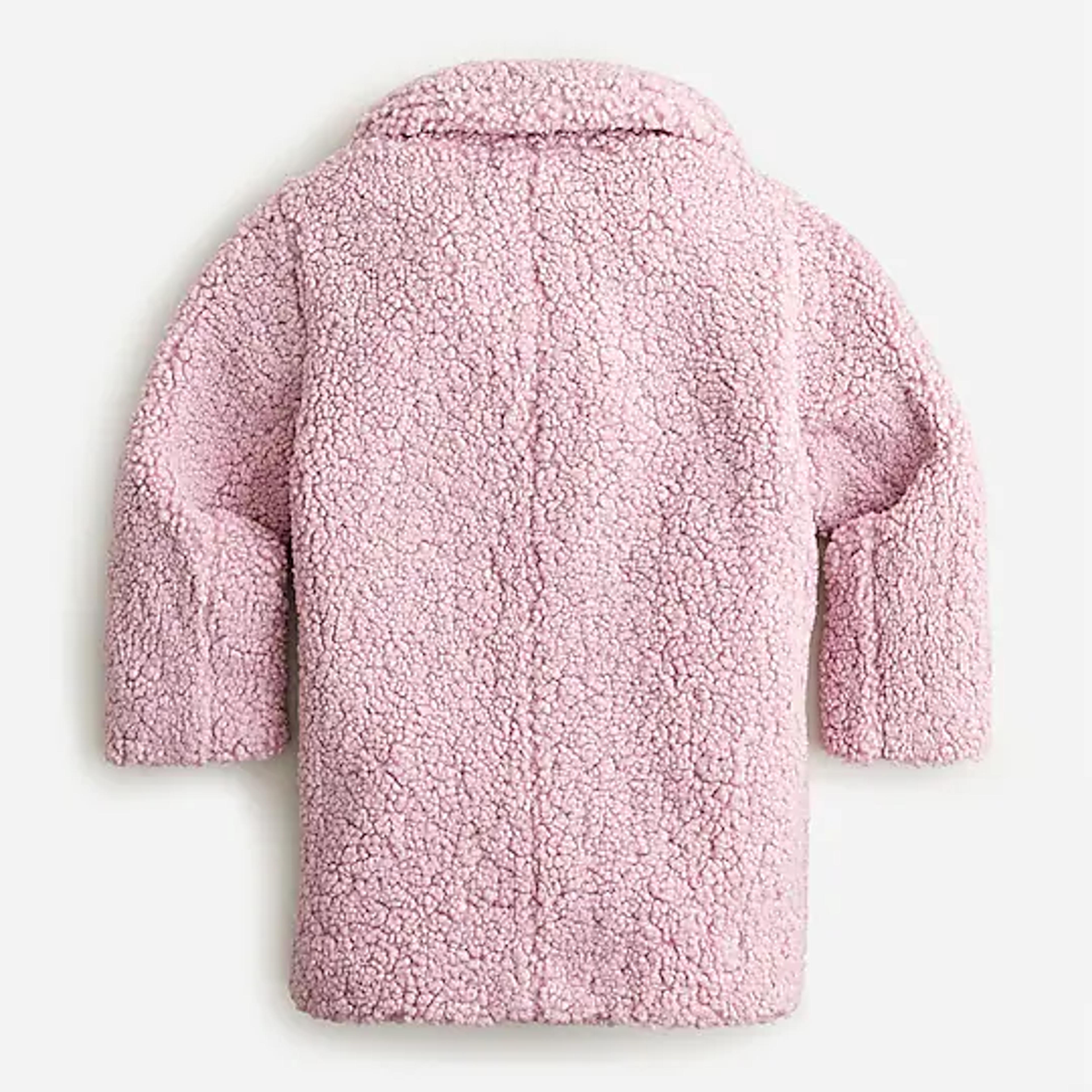 J.Crew: Girls' Sherpa Coat For Girls