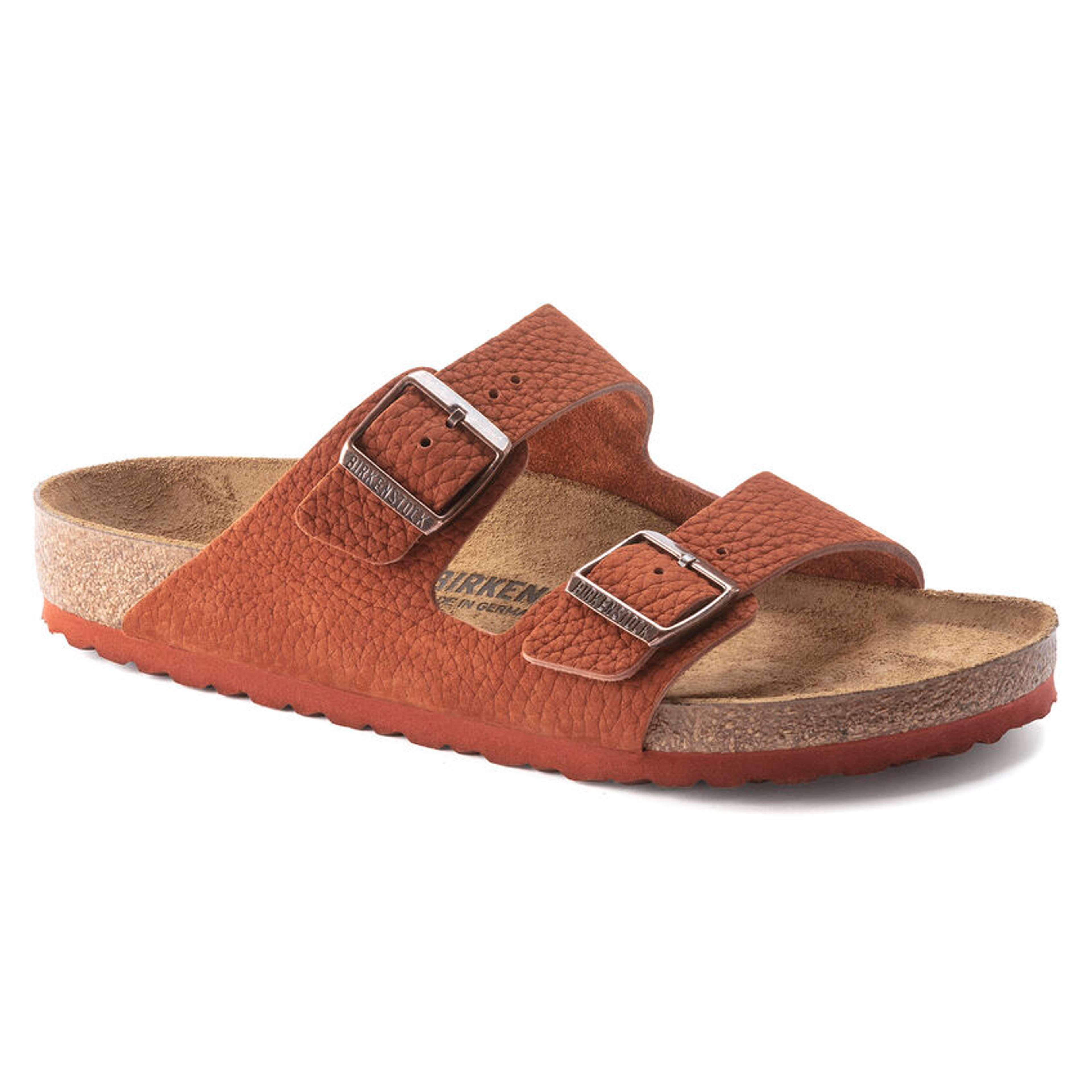 Arizona Nubuck Leather Desert Buck Burnt Clay | BIRKENSTOCK