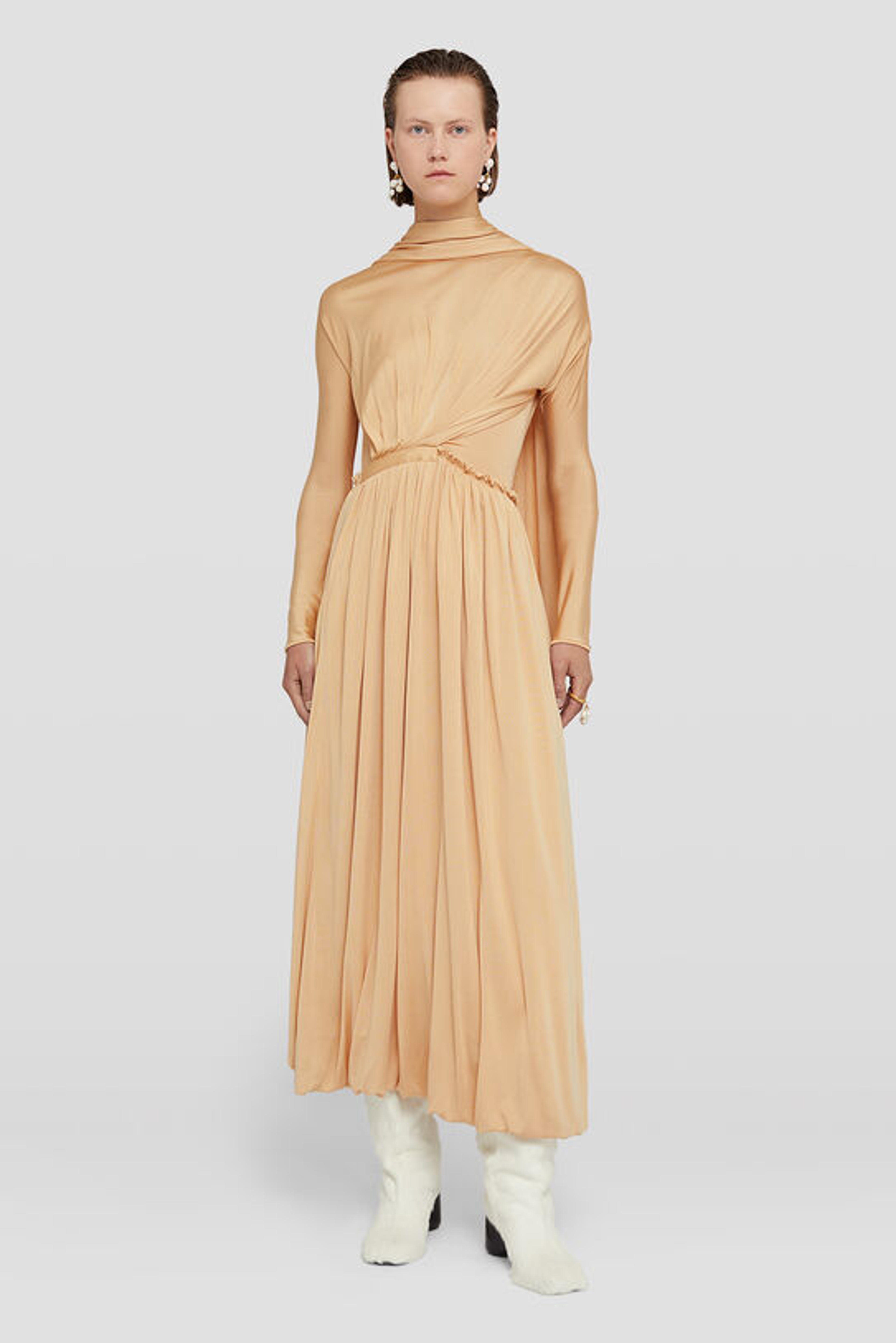 Draped Dress | DRESSES | Women | Jil Sander Online store