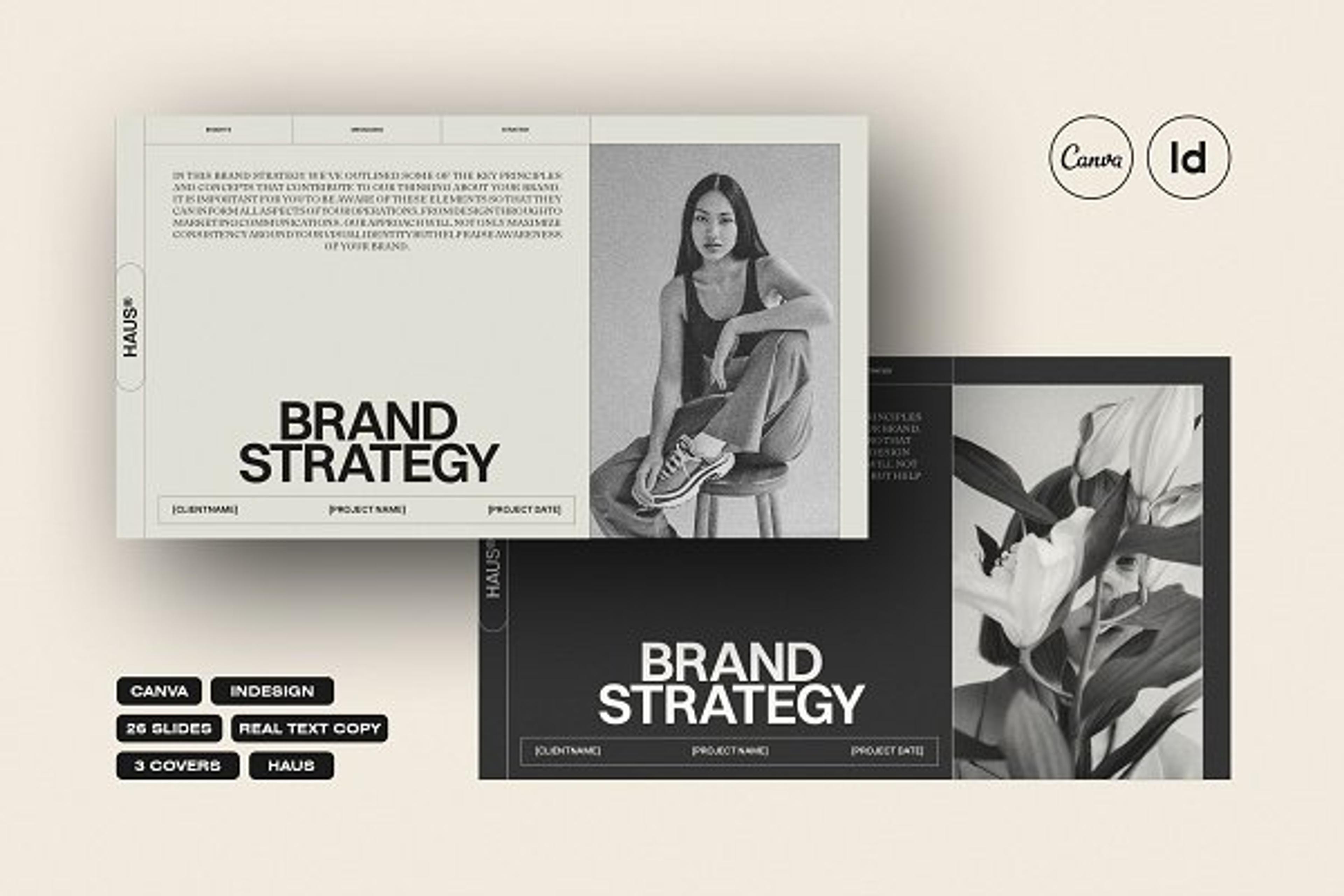 HAUS | Brand Strategy | Studio Standard | Creative Market