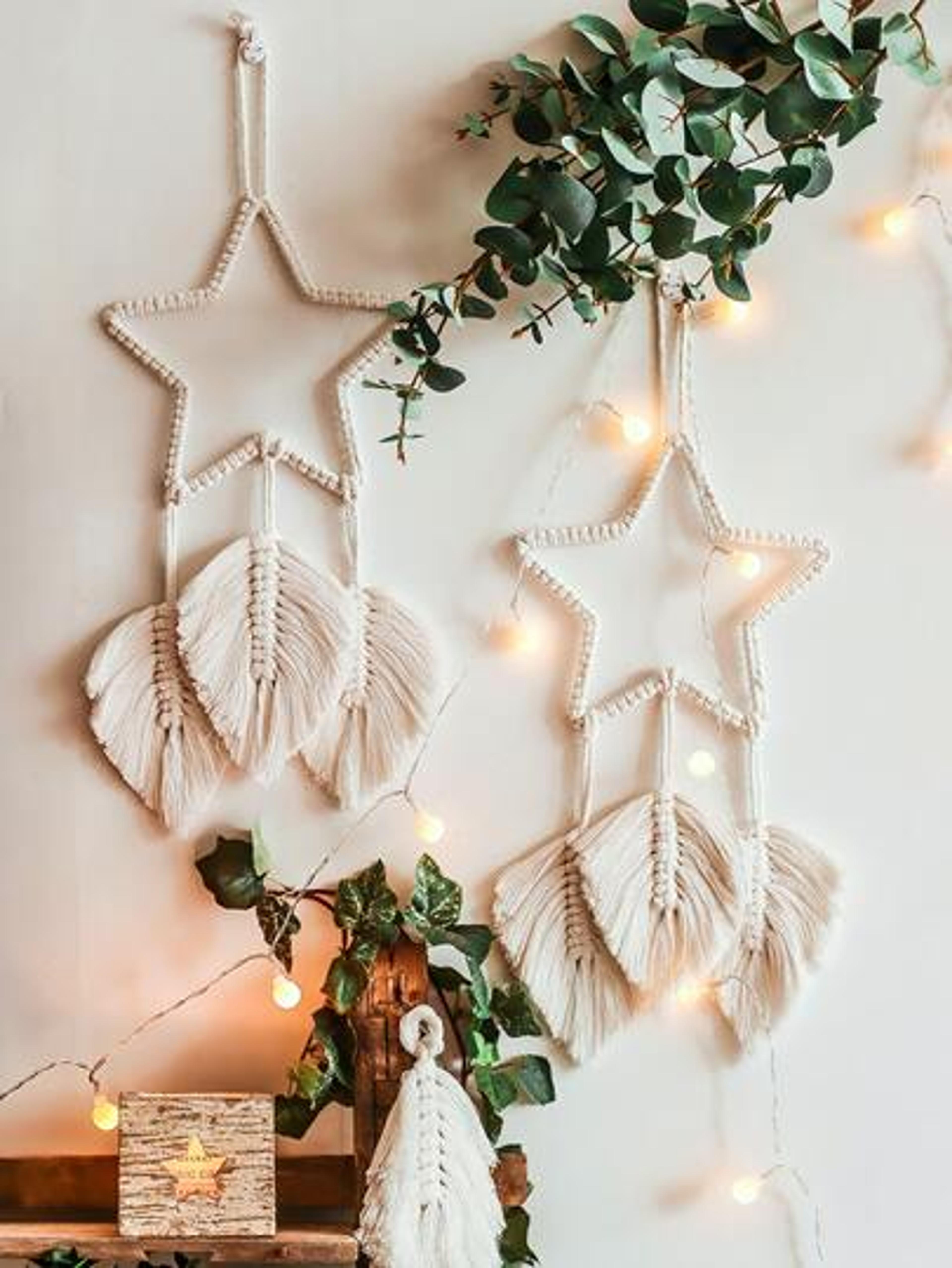 1pc Rope Braided Tassel Wall Decor