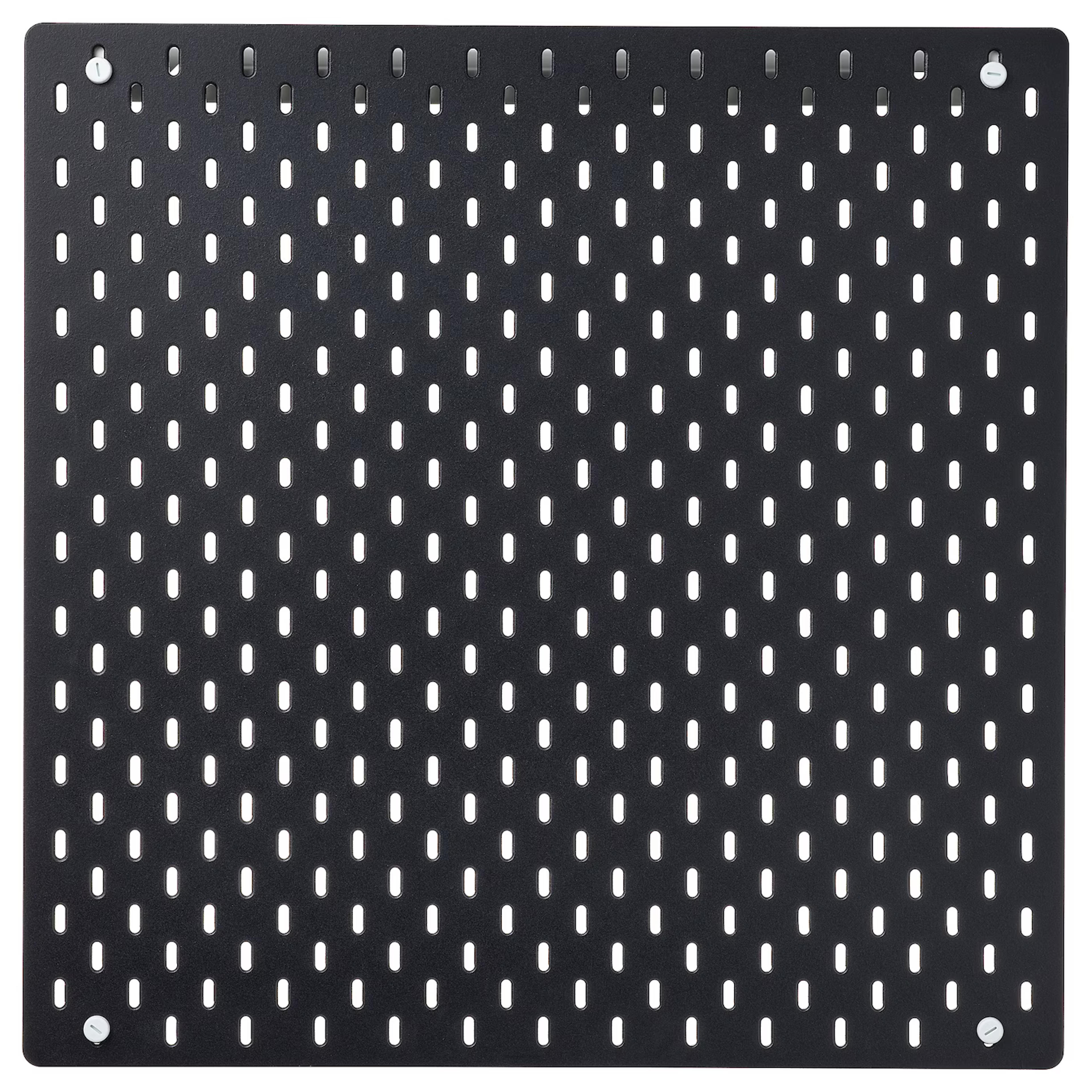 SKÅDIS Pegboard, black, 22x22"