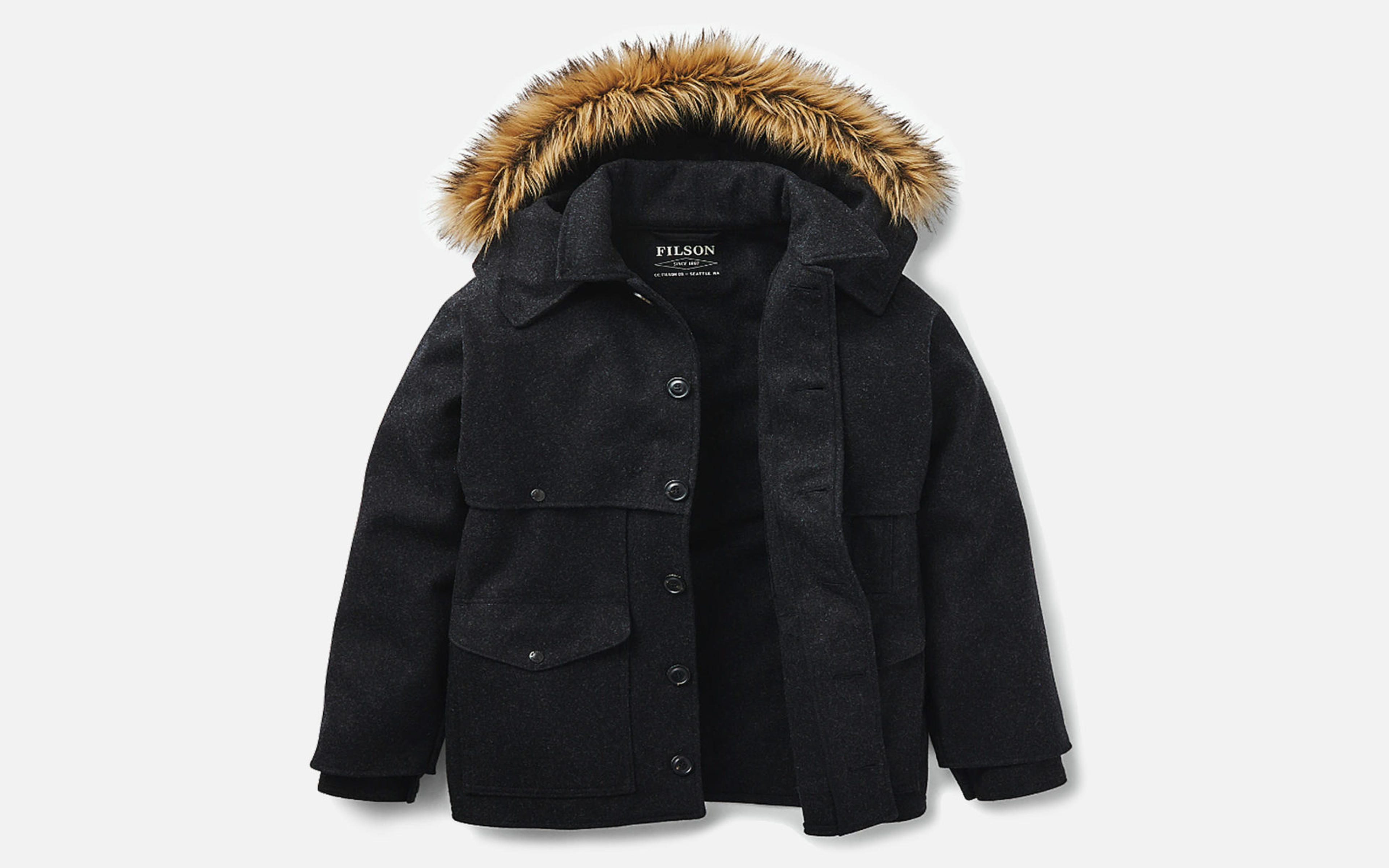 Filson Hooded Double Mackinaw Cruiser | GearMoose