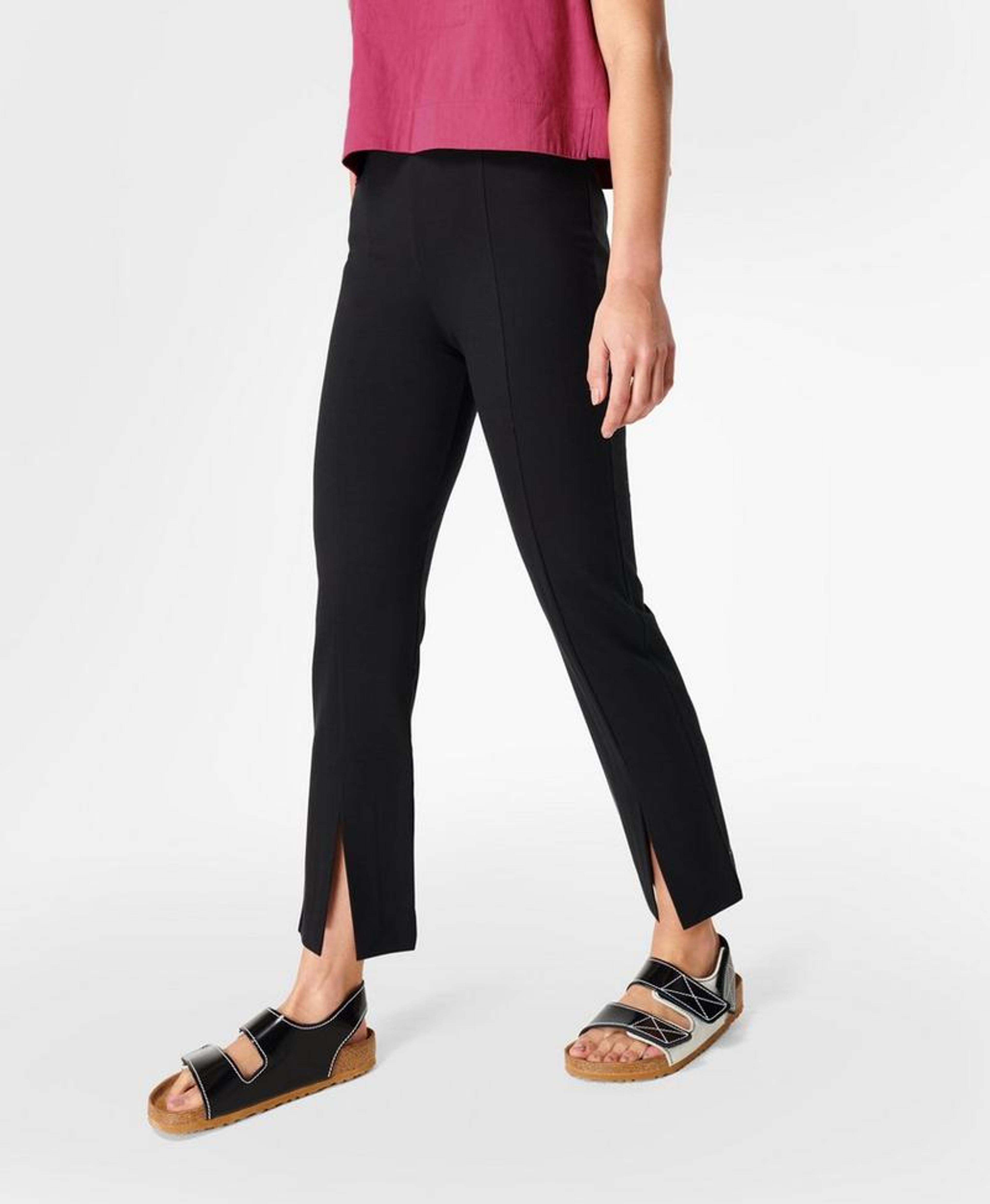 City Pintuck Pants - black | Women's Pants | www.sweatybetty.com