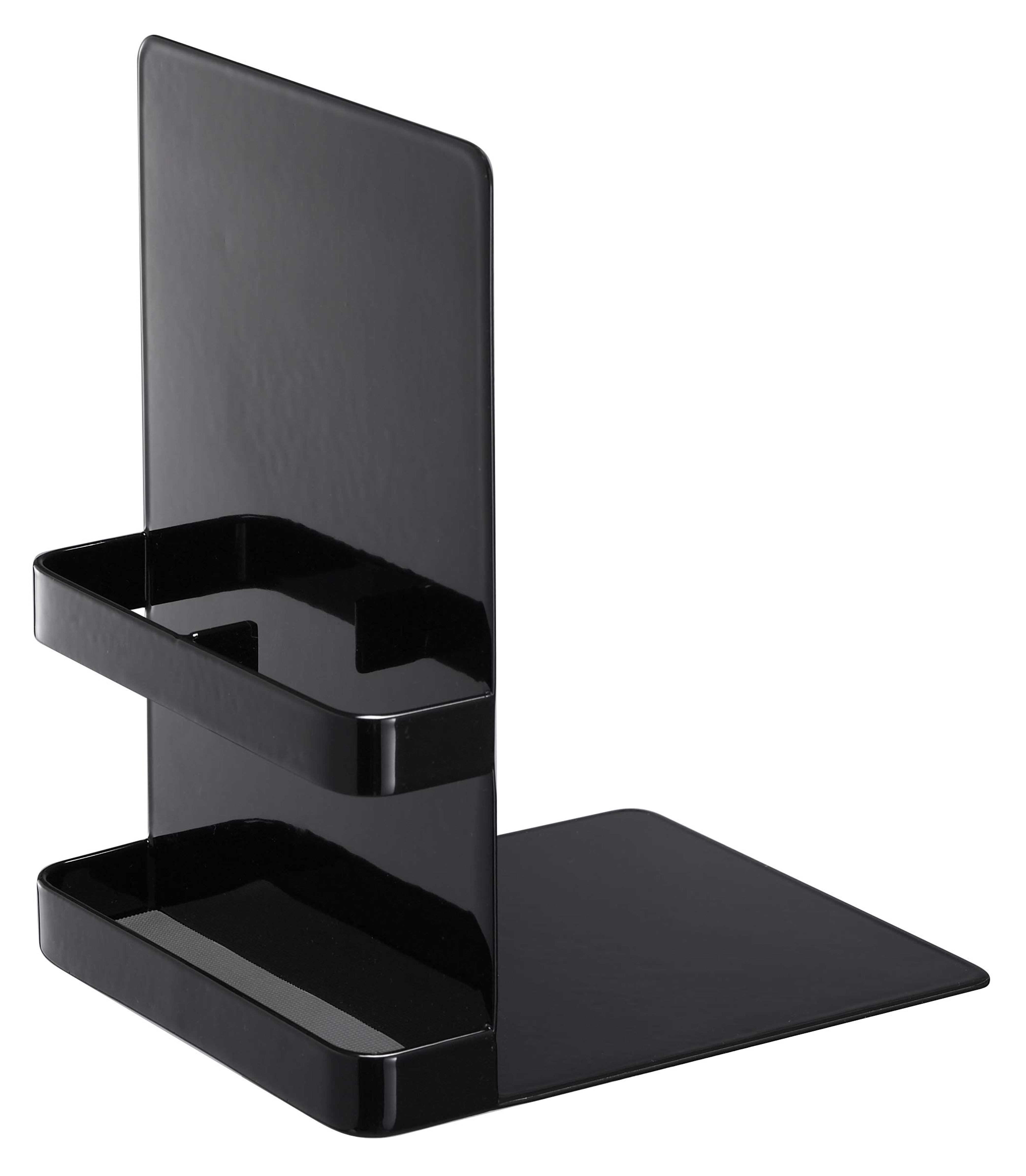 YAMAZAKI home Tower Book End, Black