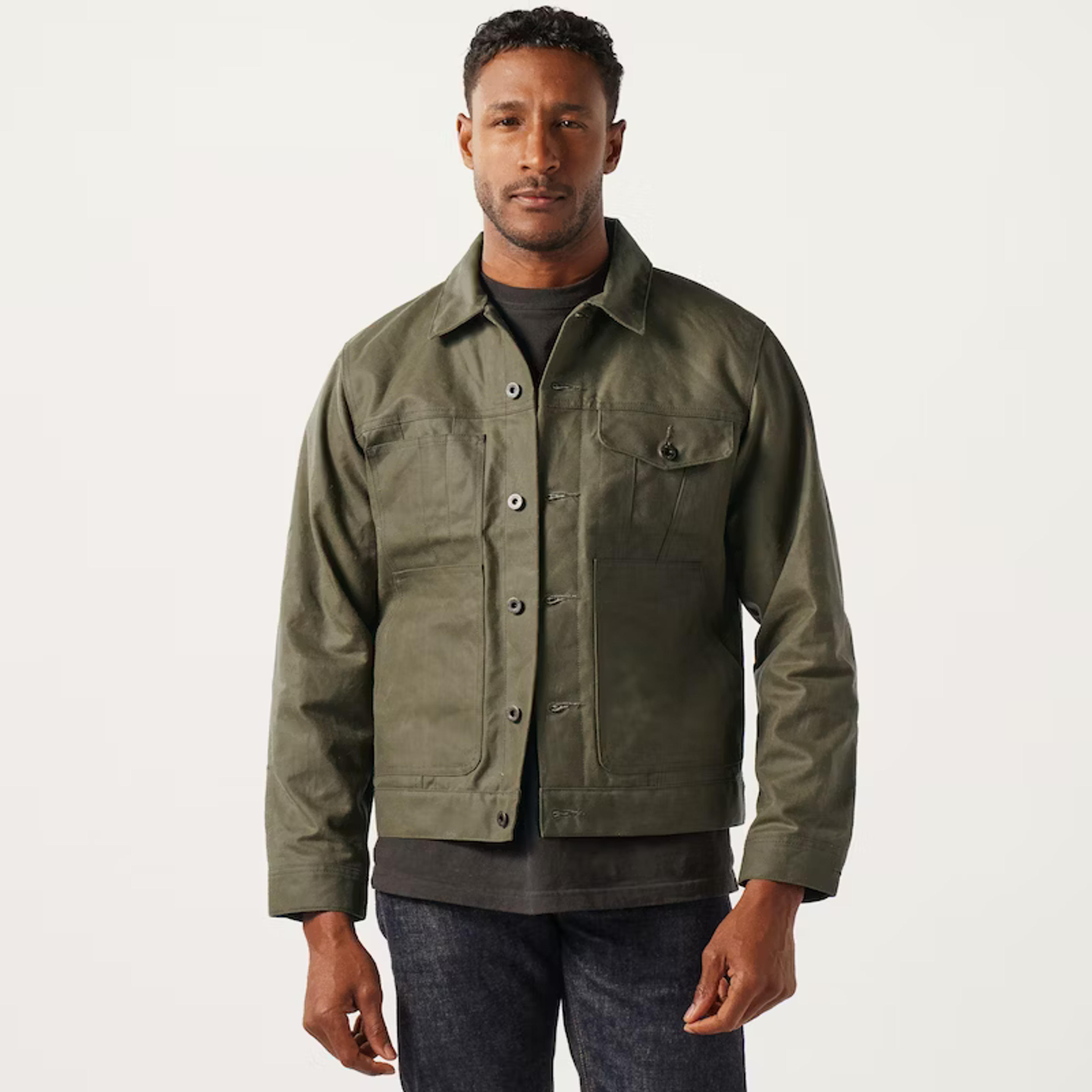 Men's Tin Cloth Short Lined Cruiser Jacket | Filson