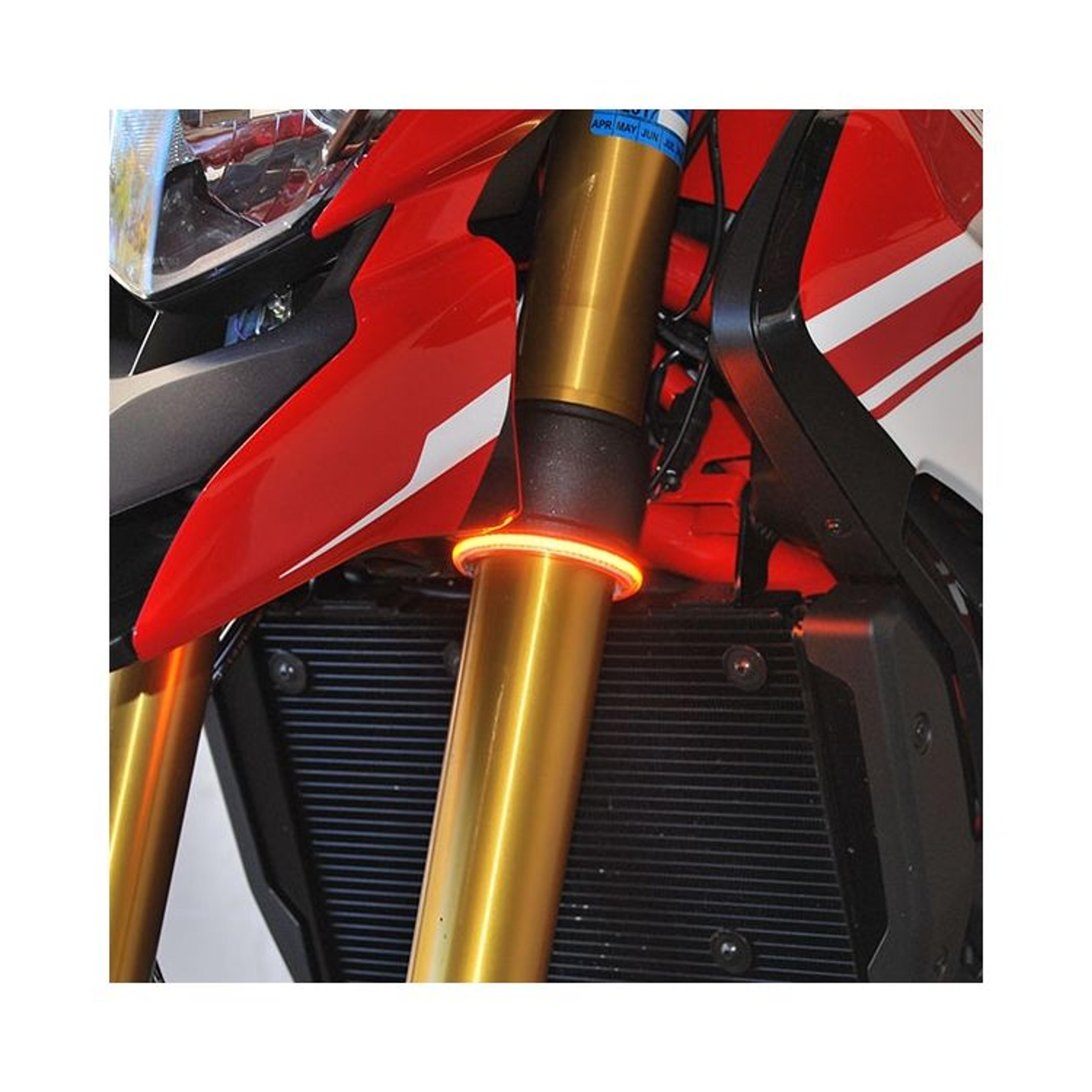 New Rage Cycles Rage 360 LED Fork Wrap Around Turn Signals - A & J Cycles