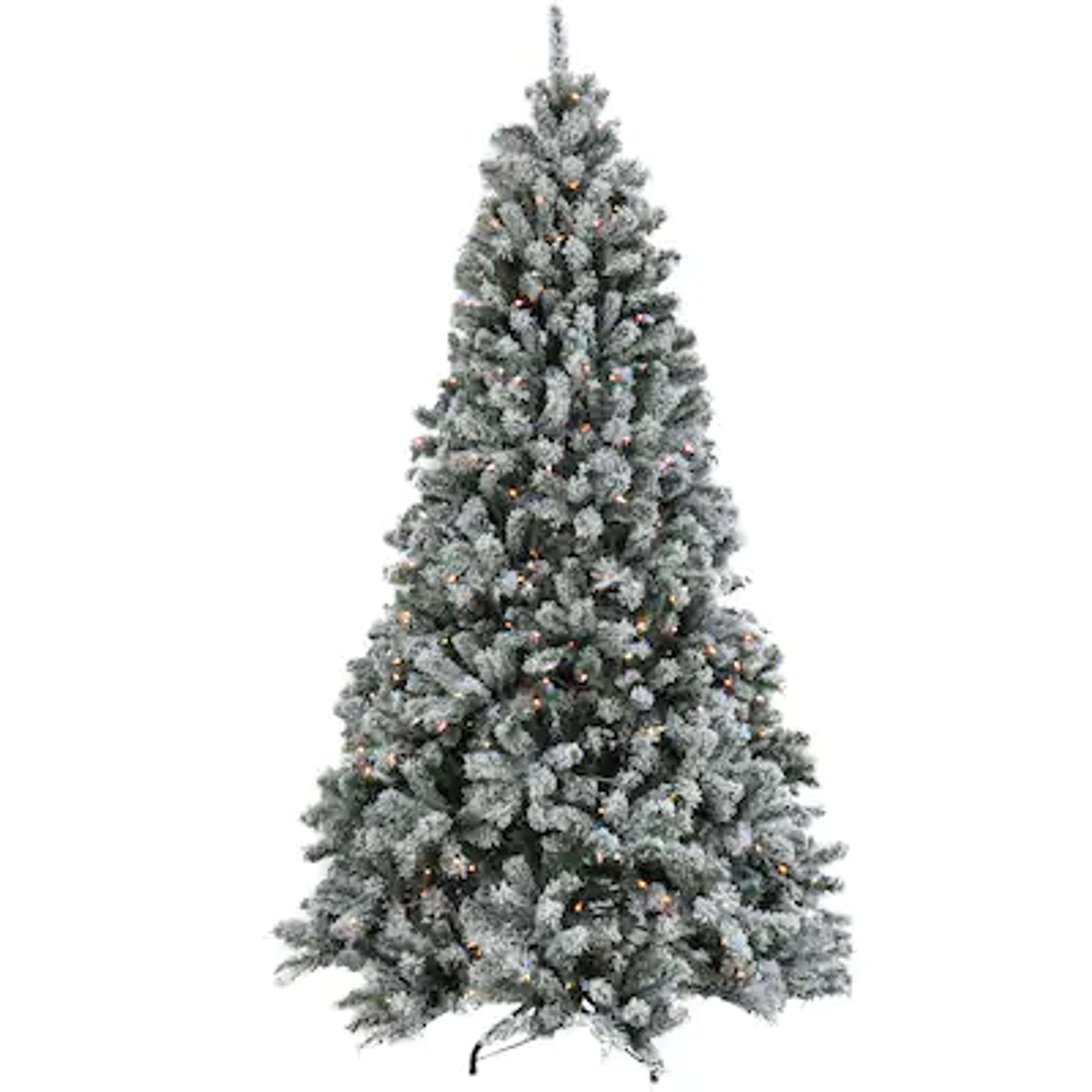 National Tree Company North Valley Spruce 6.5-ft Spruce Pre-lit Artificial Christmas Tree with Incandescent Lights in the Artificial Christmas Trees department at Lowes.com