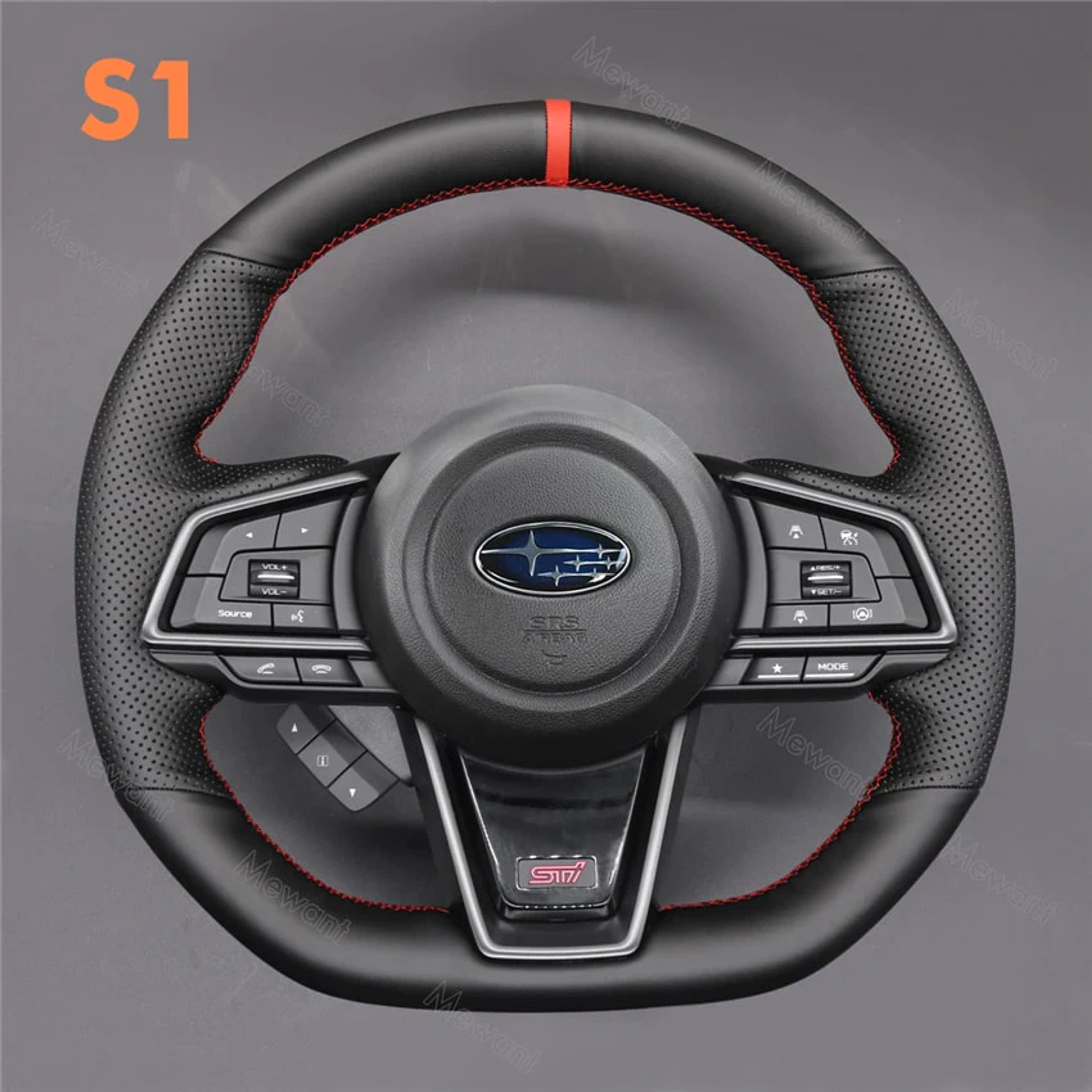 Steering Wheel Cover for Subaru WRX 2022 2023 | Mewant - Stitchingcover