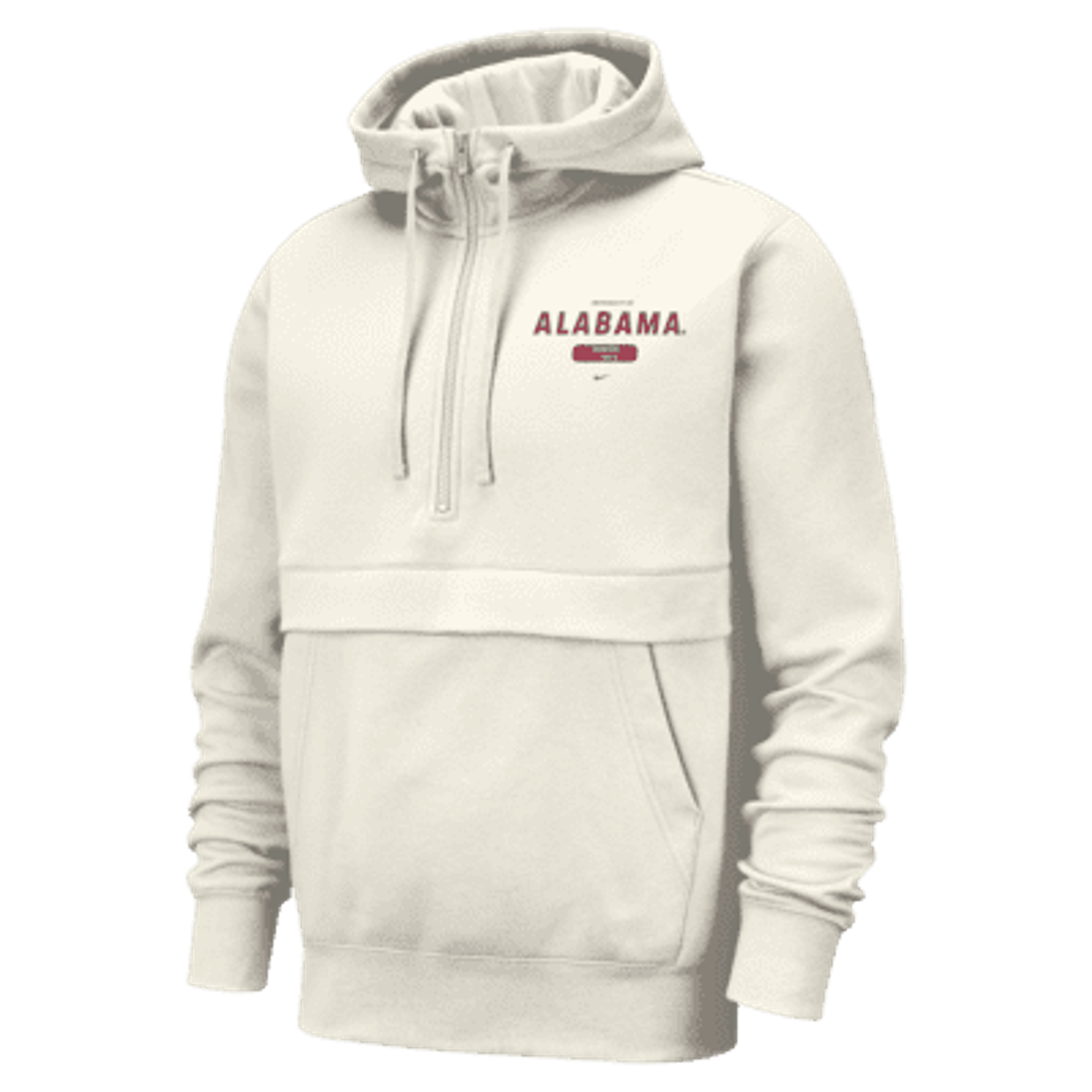 Nike College Club Fleece (Alabama) 1/2-Zip Fleece Hoodie. Nike.com