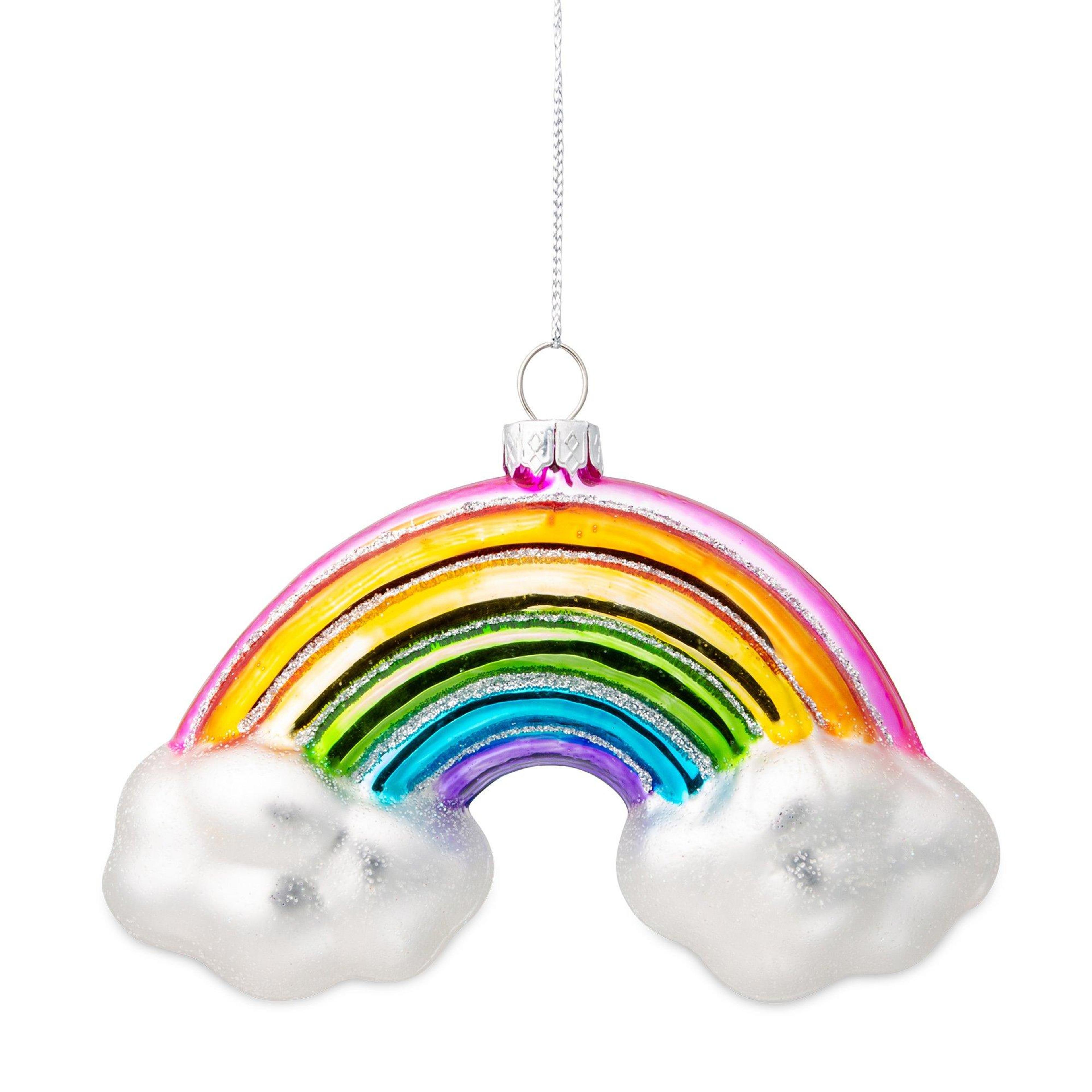 Manor Décoration de Noël Rainbow and Cloud Ornament