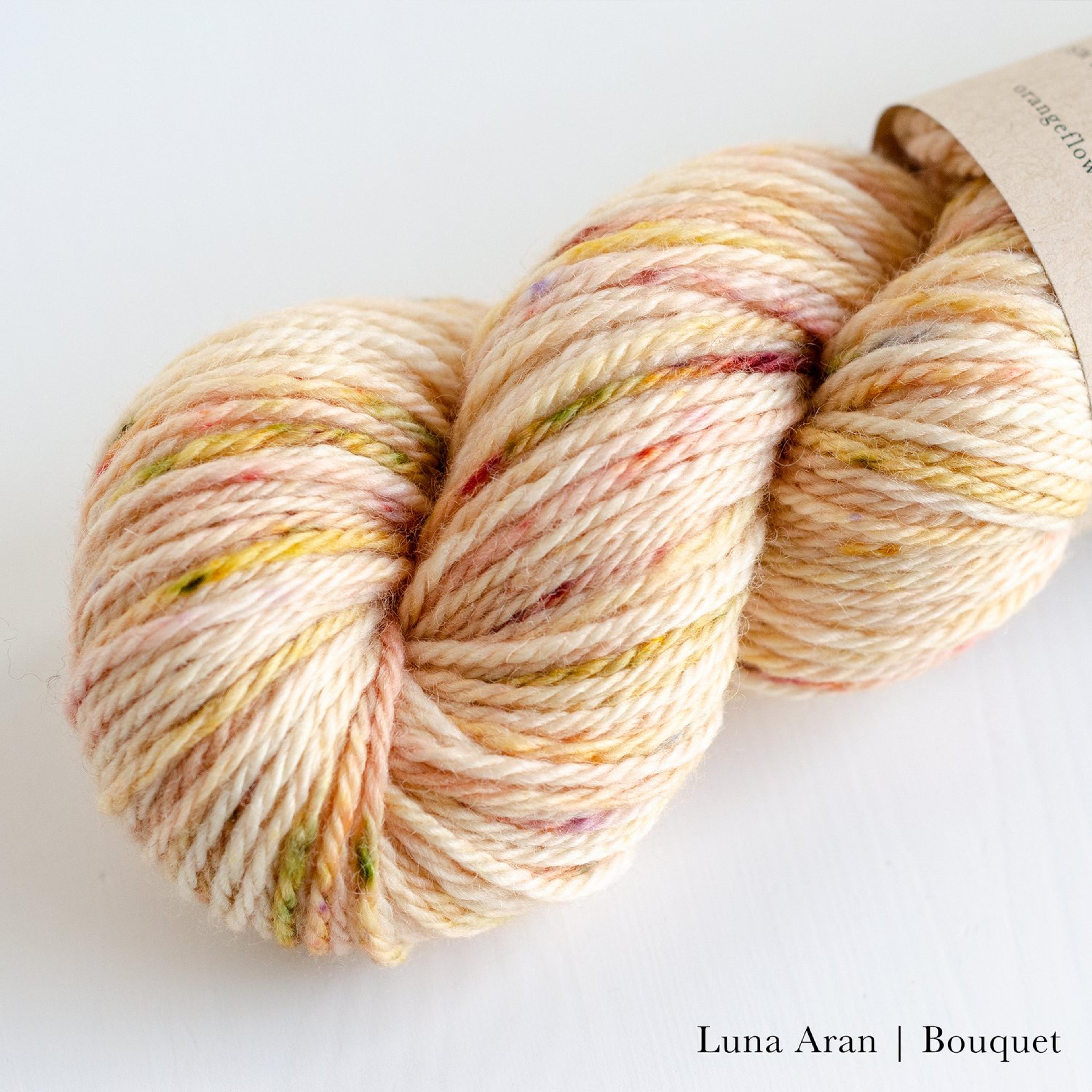 Luna | Aran — Orange Flower Yarn