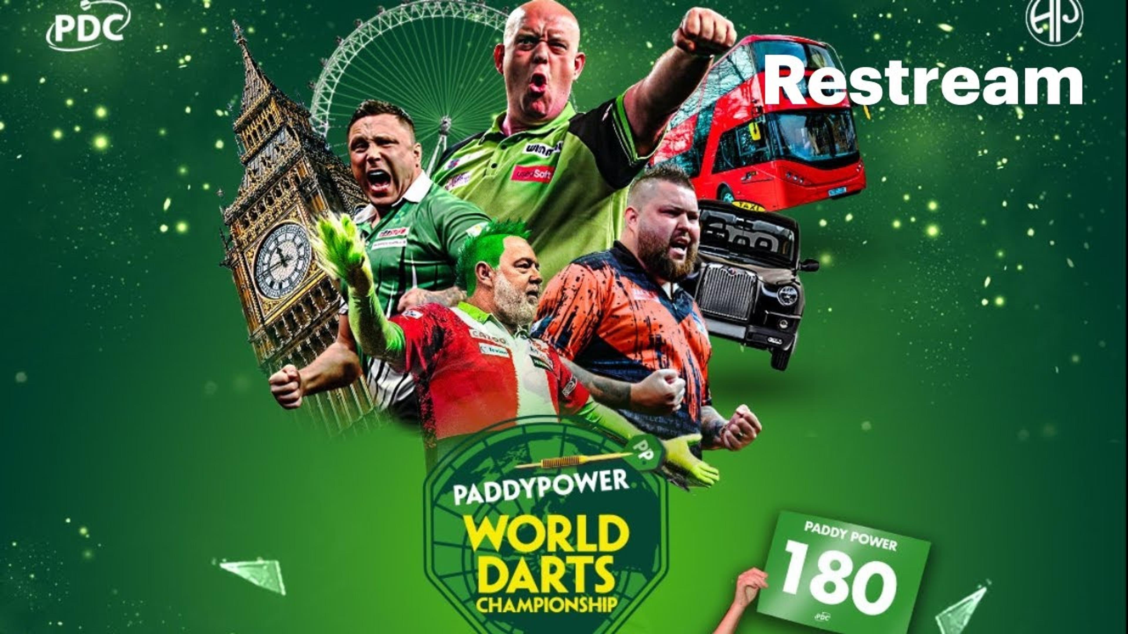 Live PDC WORLD CHAMPIONSHIP DARTS 2023/24 -day 5 afternoon session - ALLY PALLY THE DADDY - YouTube