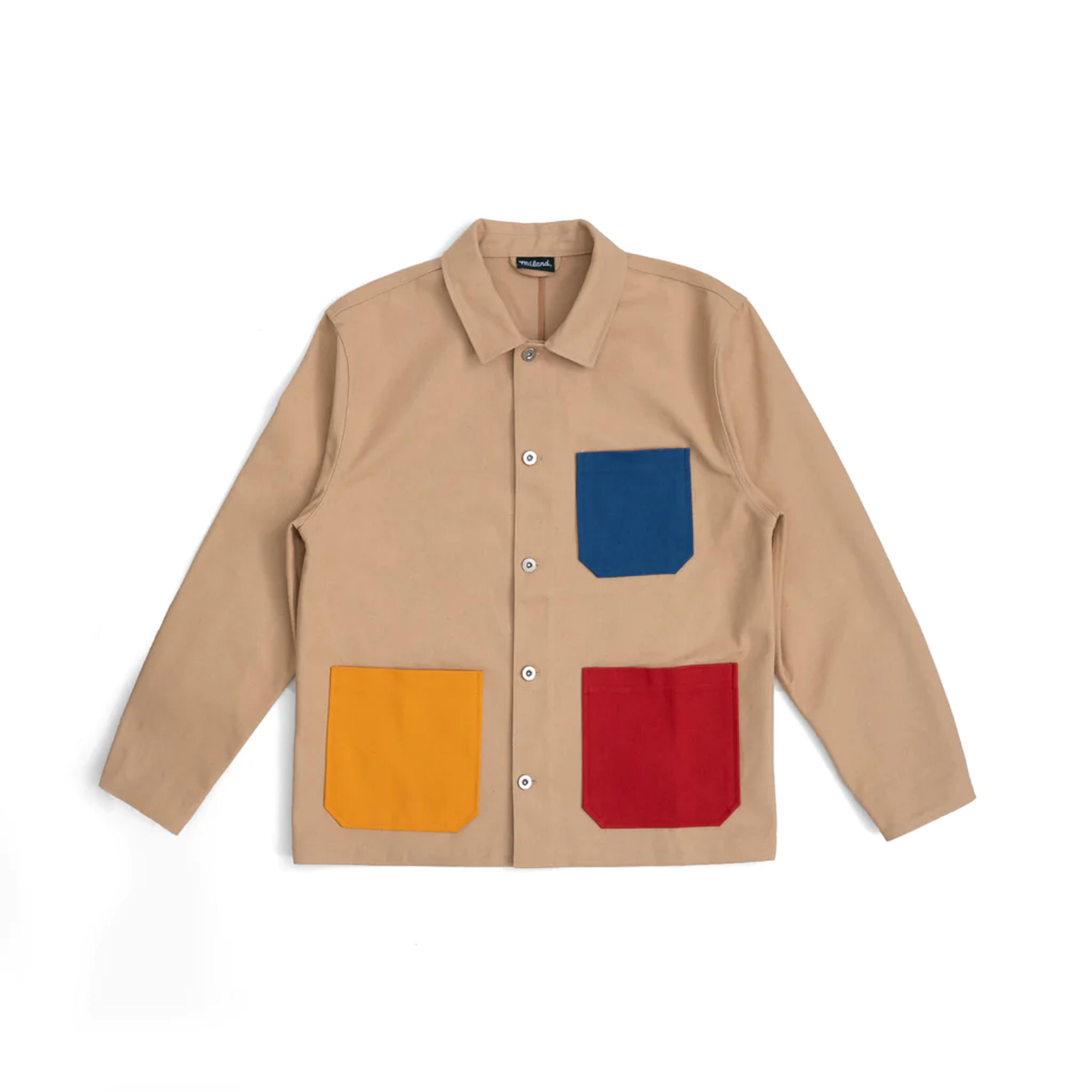 Multicolor Work Jacket