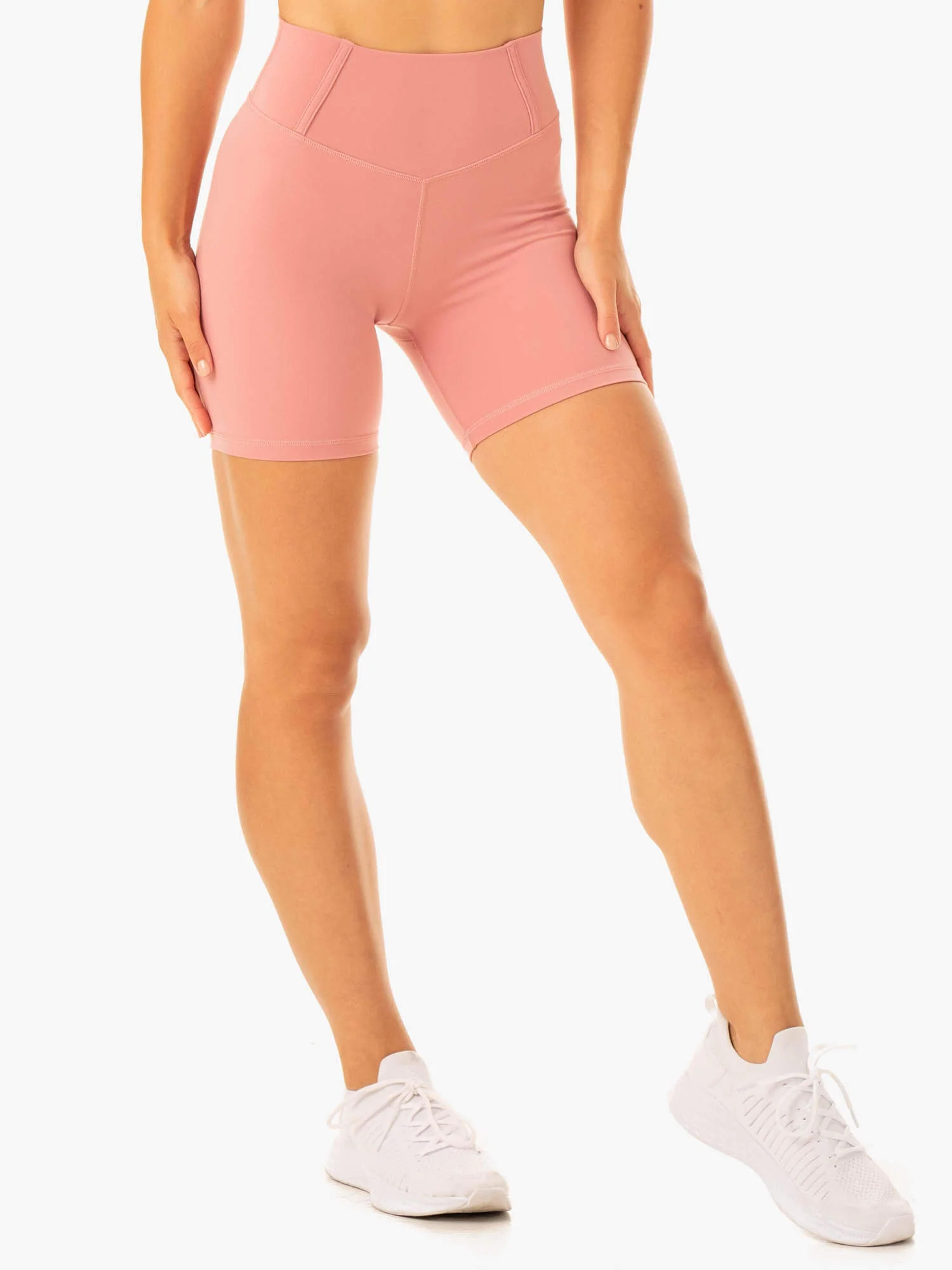 Form Scrunch Bum Shorts - Dusty Pink - Ryderwear