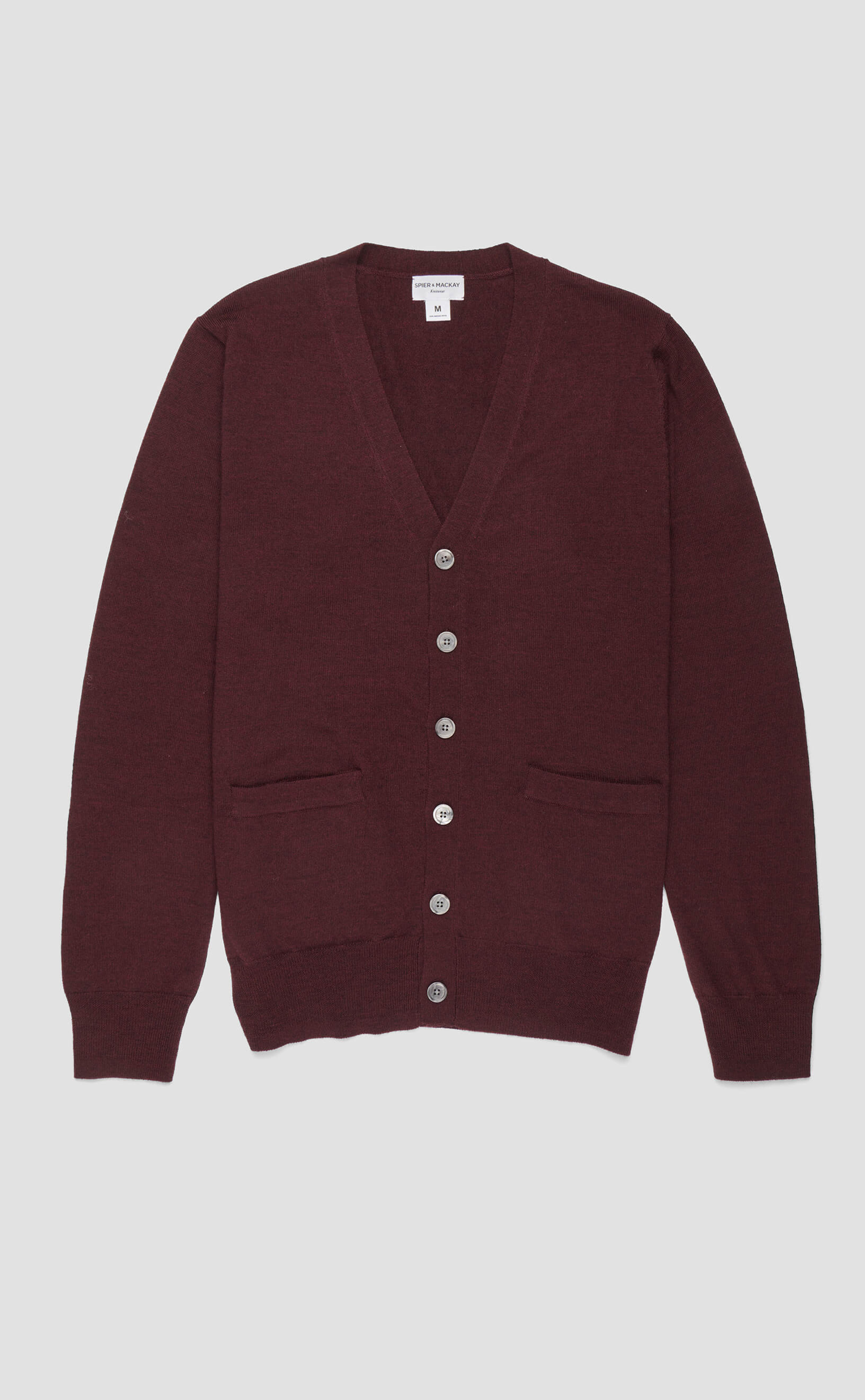 Burgundy - Cardigan| SPIER & MACKAY