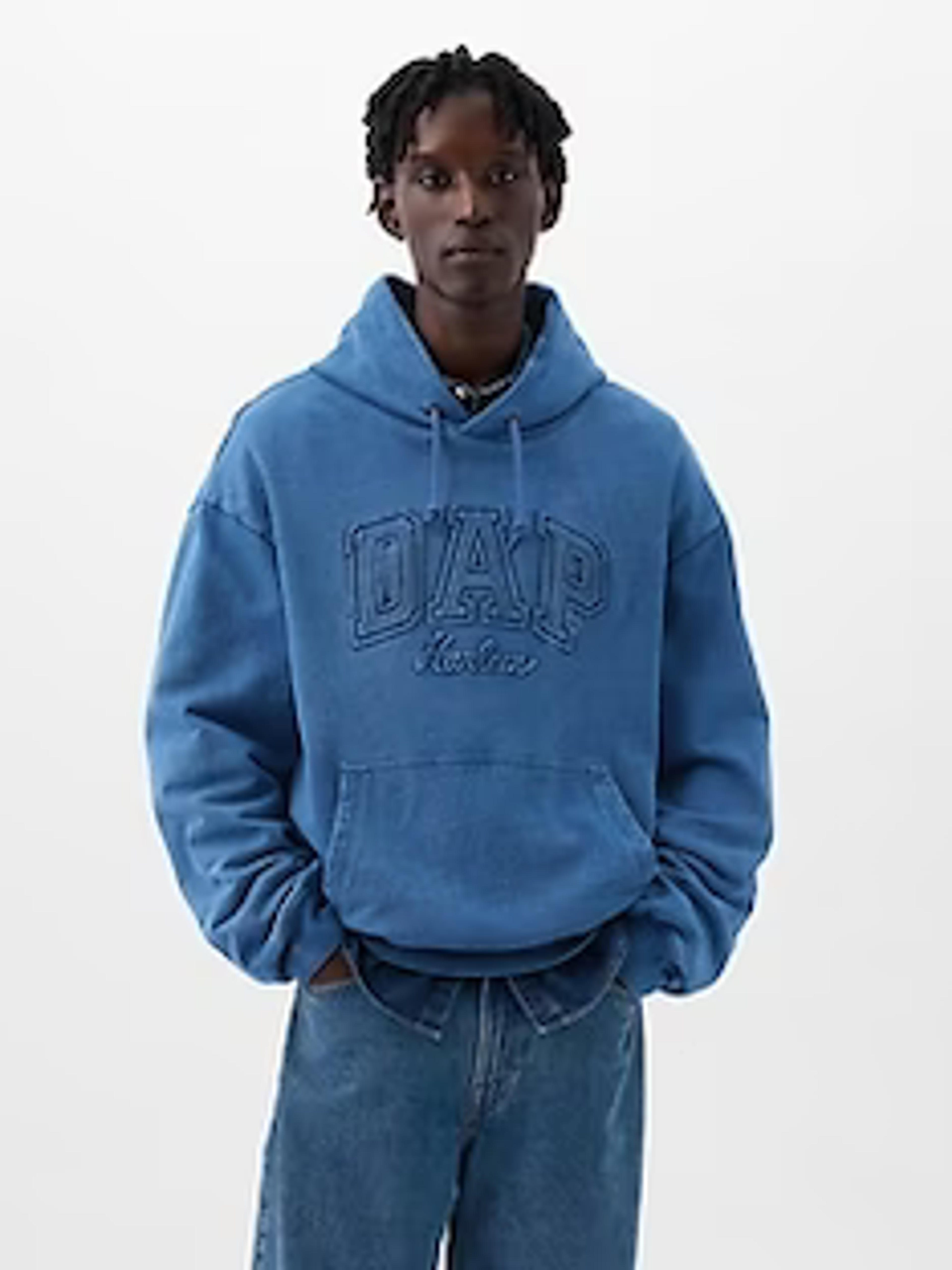 DAP × GAP Denim Logo Hoodie | Gap