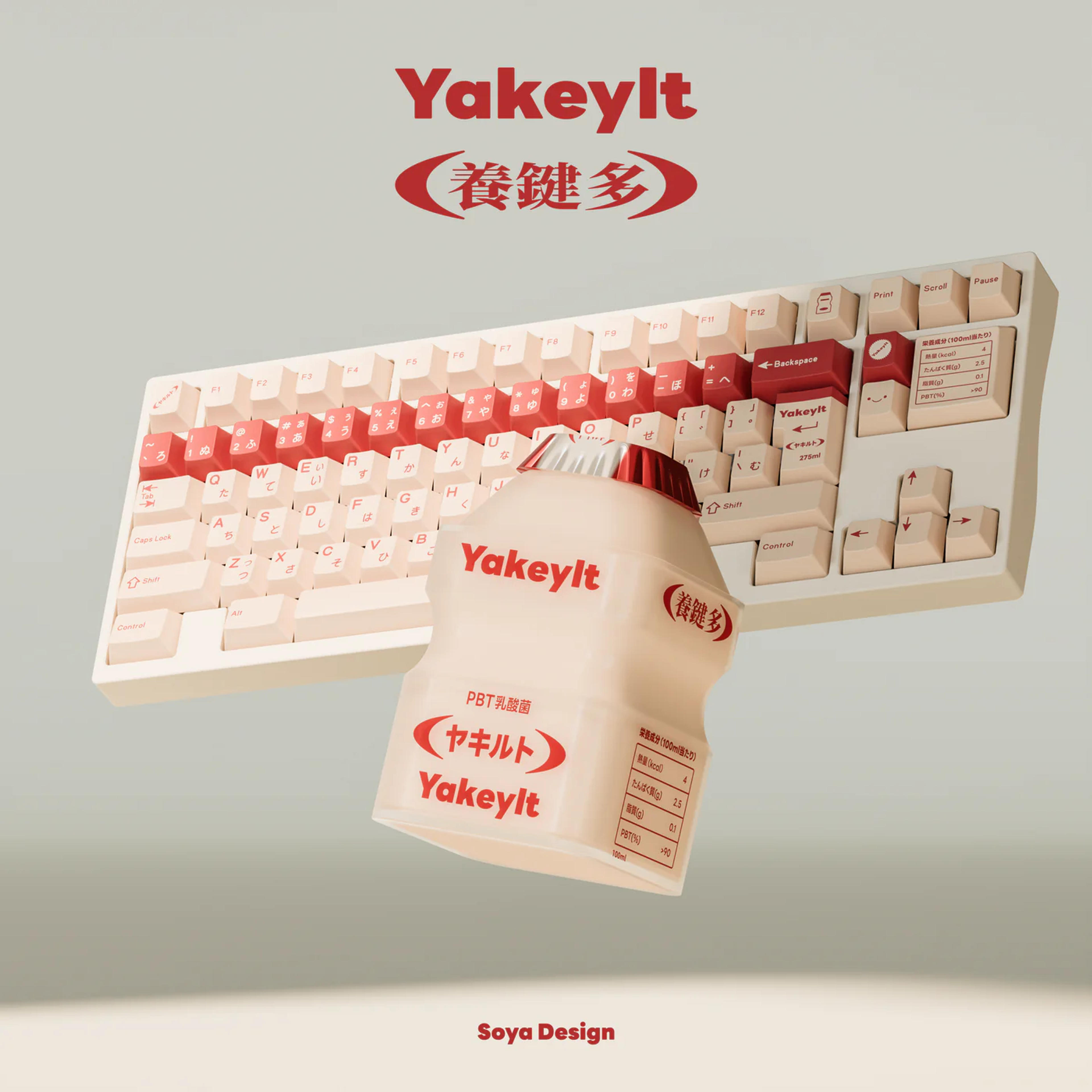 PRE-ORDER: TUT YAKEYLT CHERRY PROFILE KEYCAPS SET