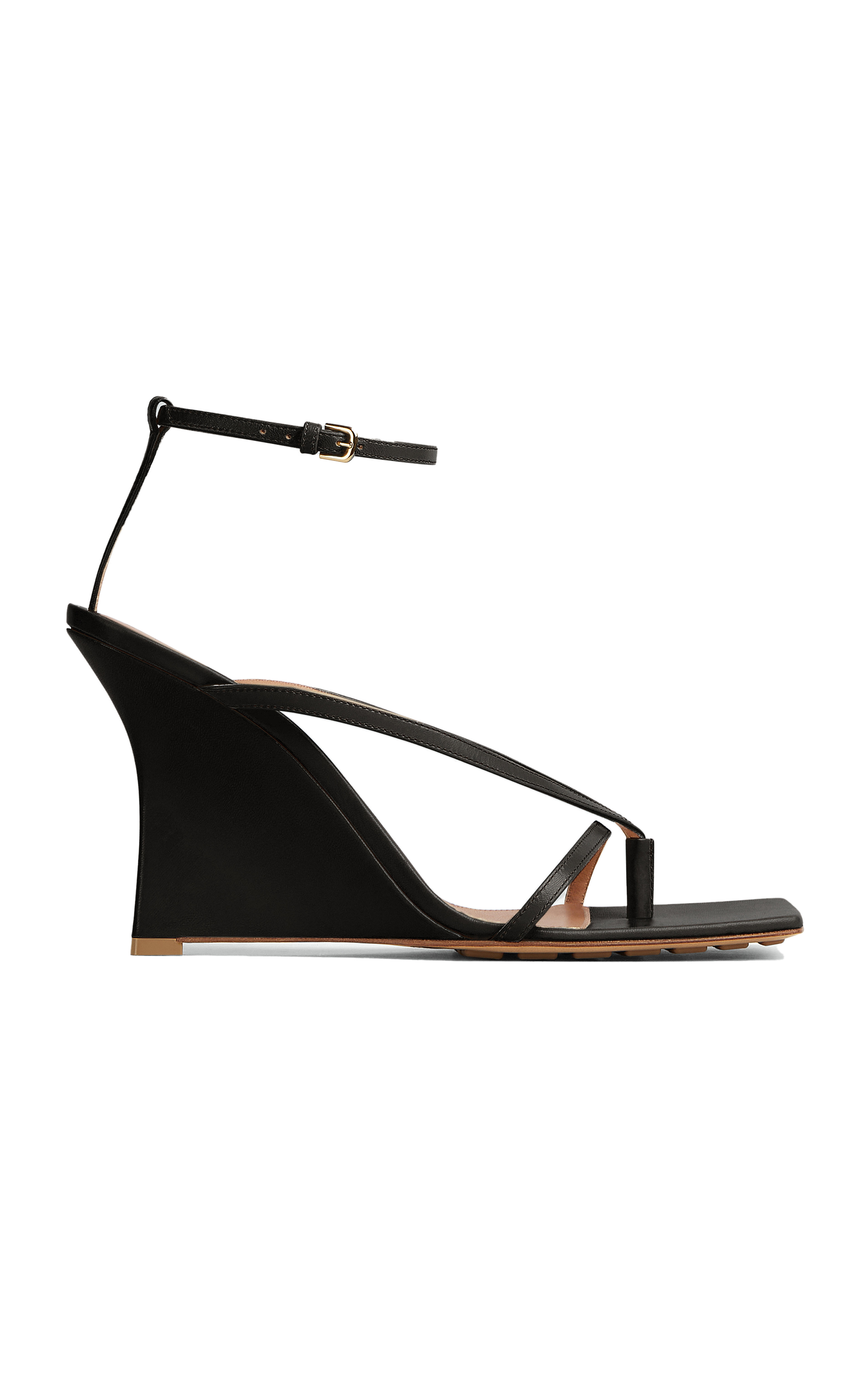 Lounge Leather Wedge Sandals By Bottega Veneta | Moda Operandi