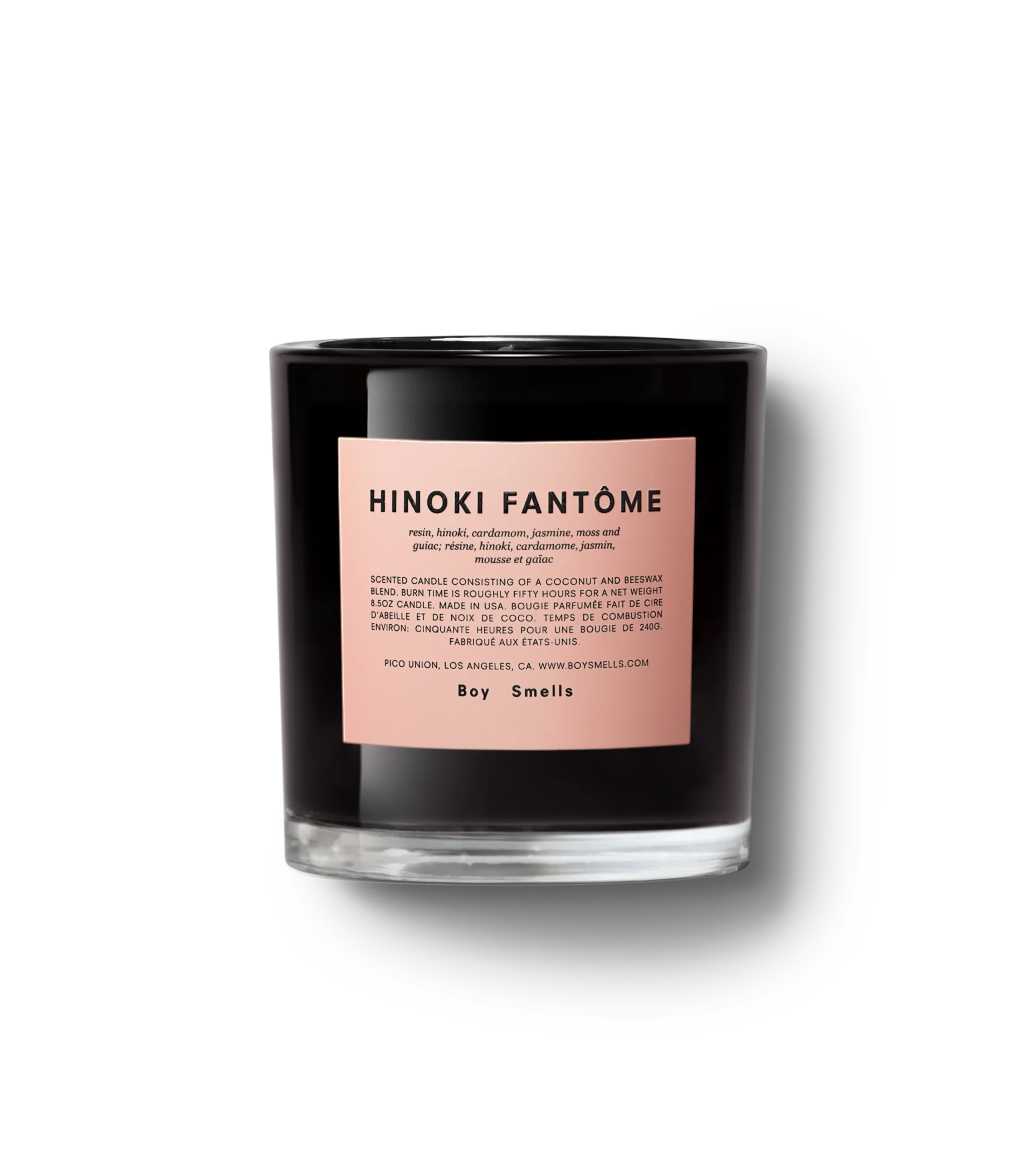 Hinoki Fantôme: Coconut & Beeswax Scented Candles | Boy Smells