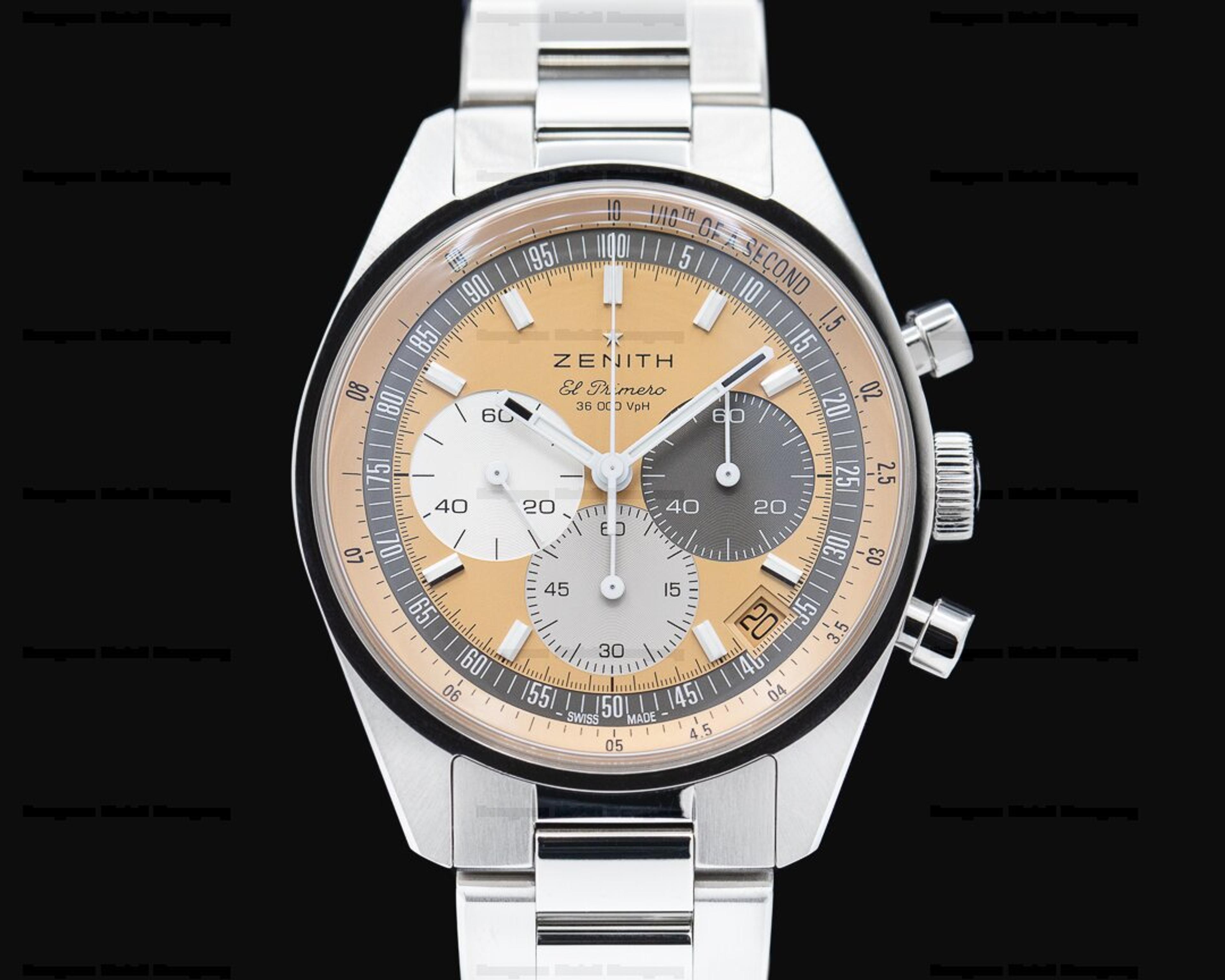 Zenith 03.3201.3600/18.M3200 El Primero Chronomaster Original HODINKEE Salmon Dial LE (51293) | European Watch Co.