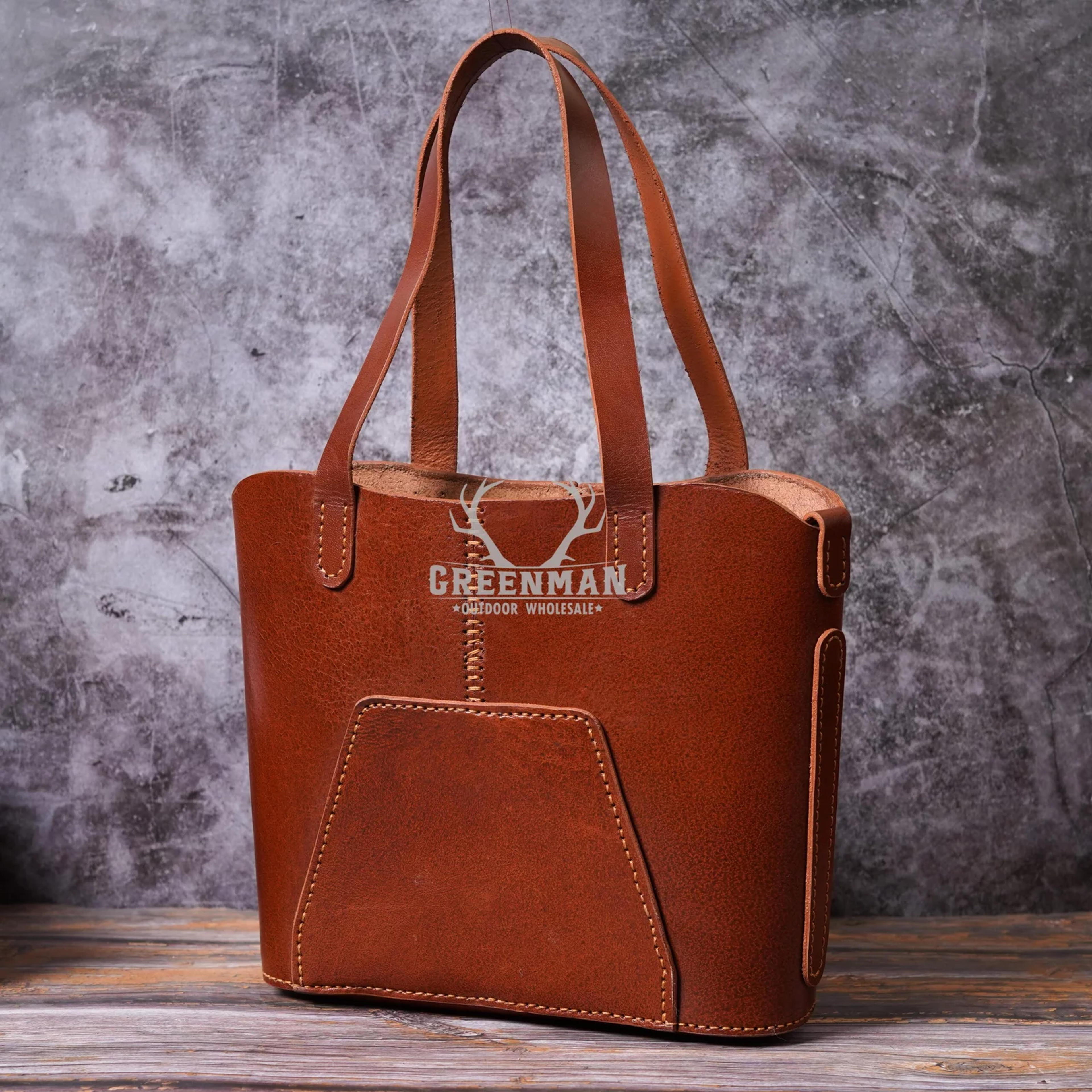 Genuine Leather Tote Bag | Luxury Purse For Women for sale