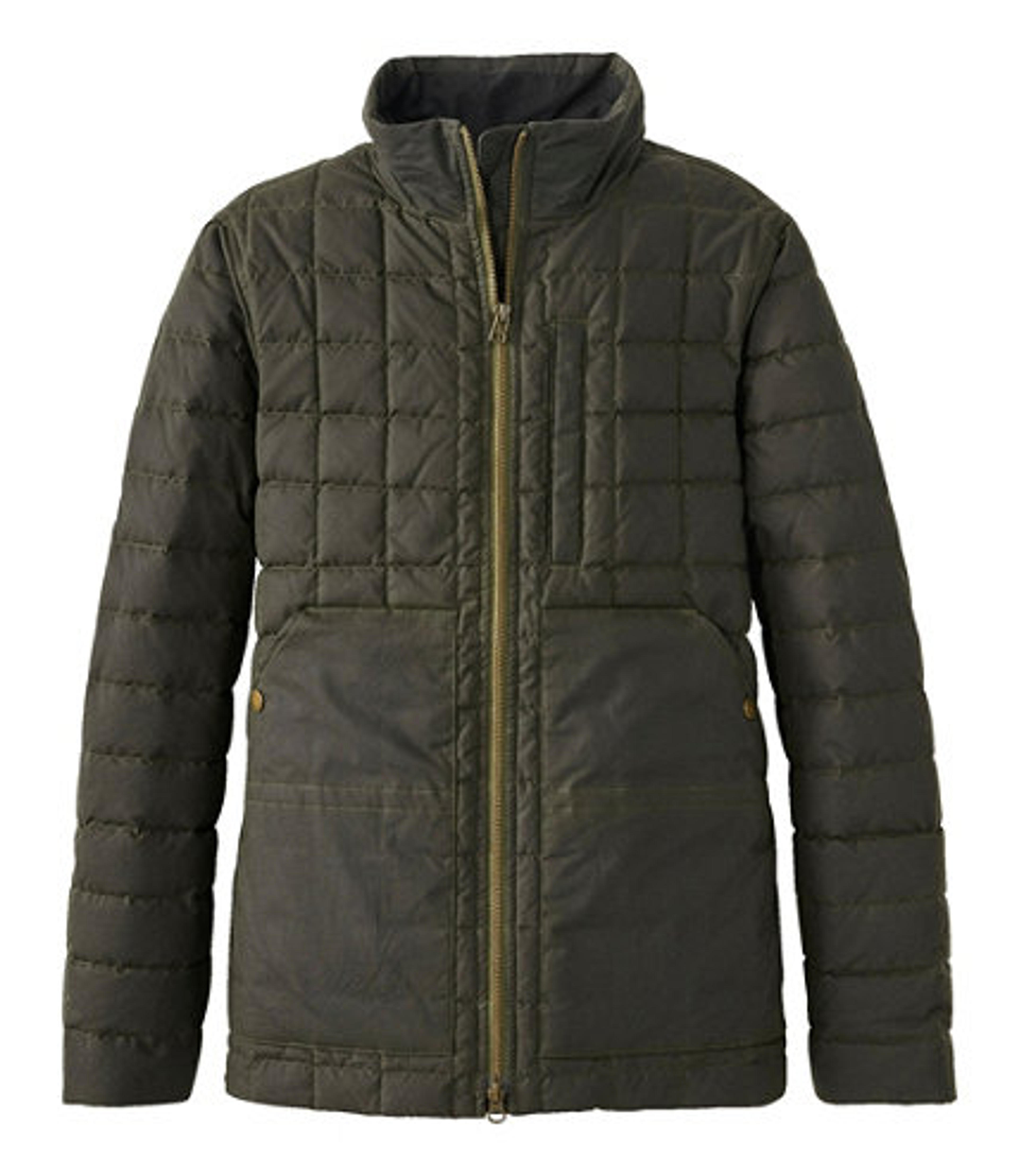 Women's L.L.Bean Upcountry Waxed Cotton Down Sweater | Insulated Jackets at L.L.Bean