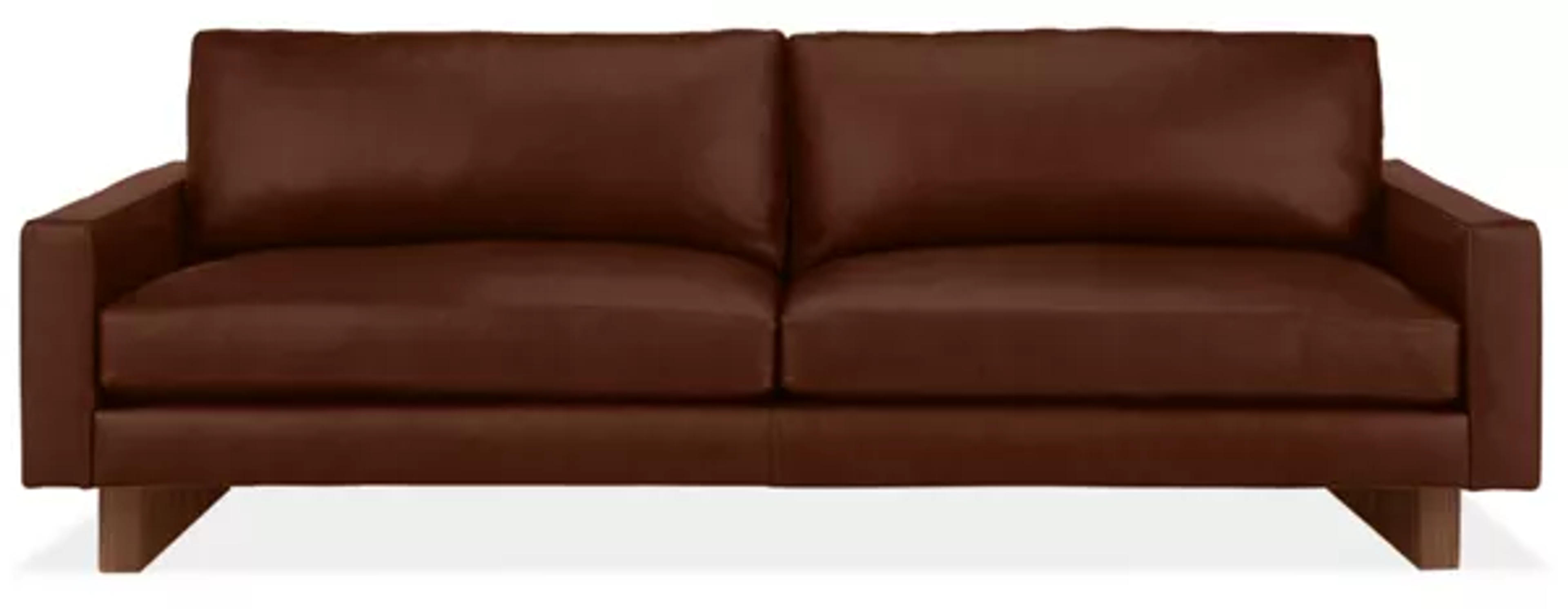 Pierson Leather Sofas - Modern Living Room Furniture - Room & Board